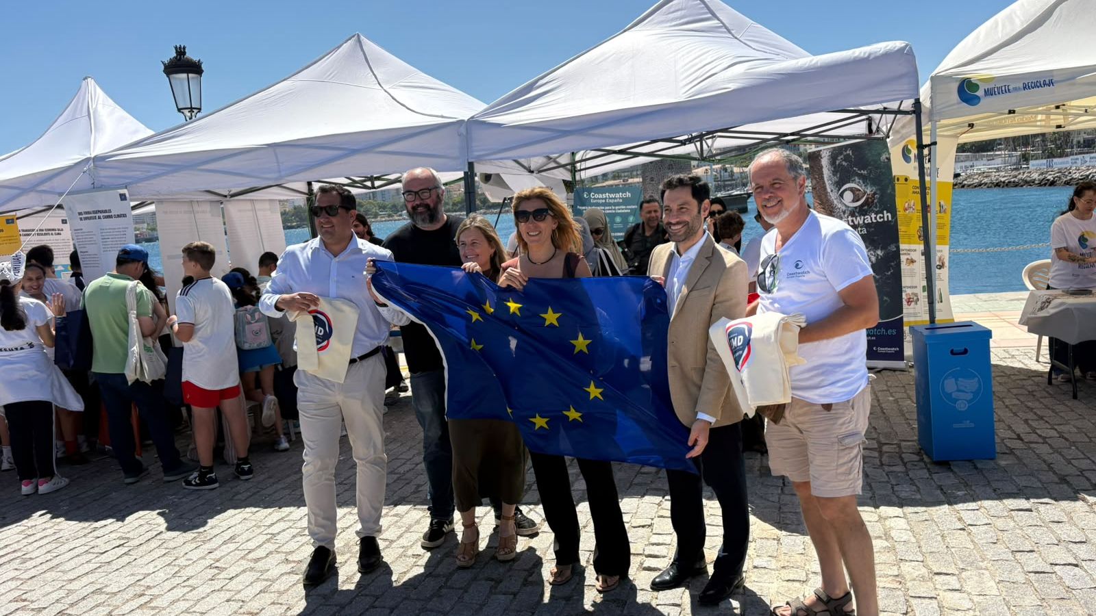 El Muelle España fue el lugar elegido para la Feria del Medio Ambiente