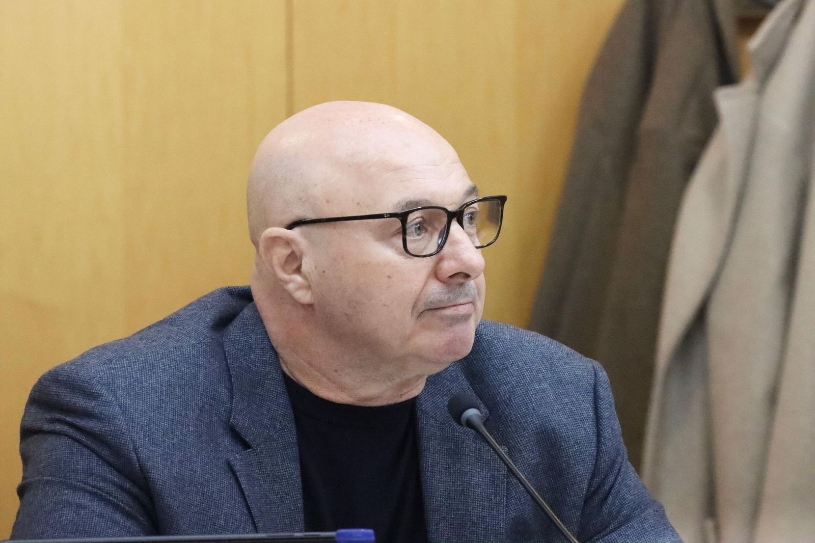 El consejero Nicola Cecchi durante el pleno