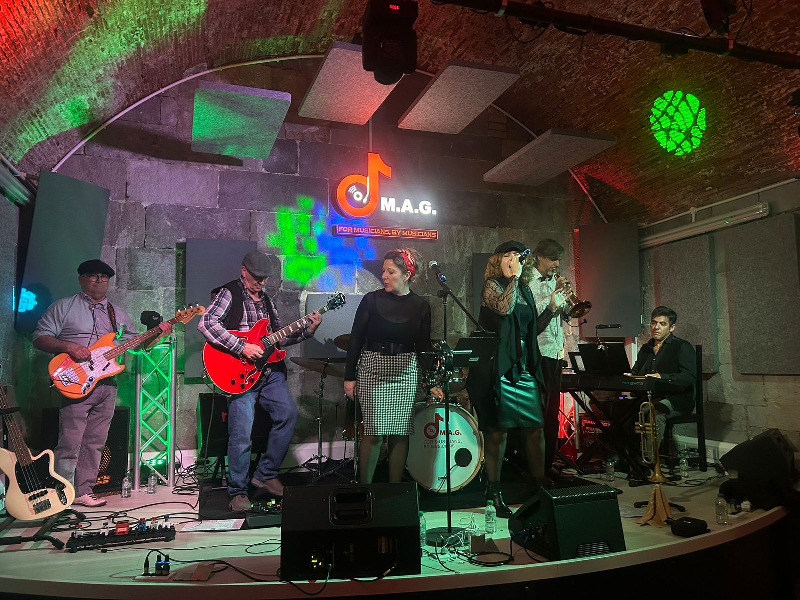 El grupo ceutí John Pam Blues durante una de sus actuaciones