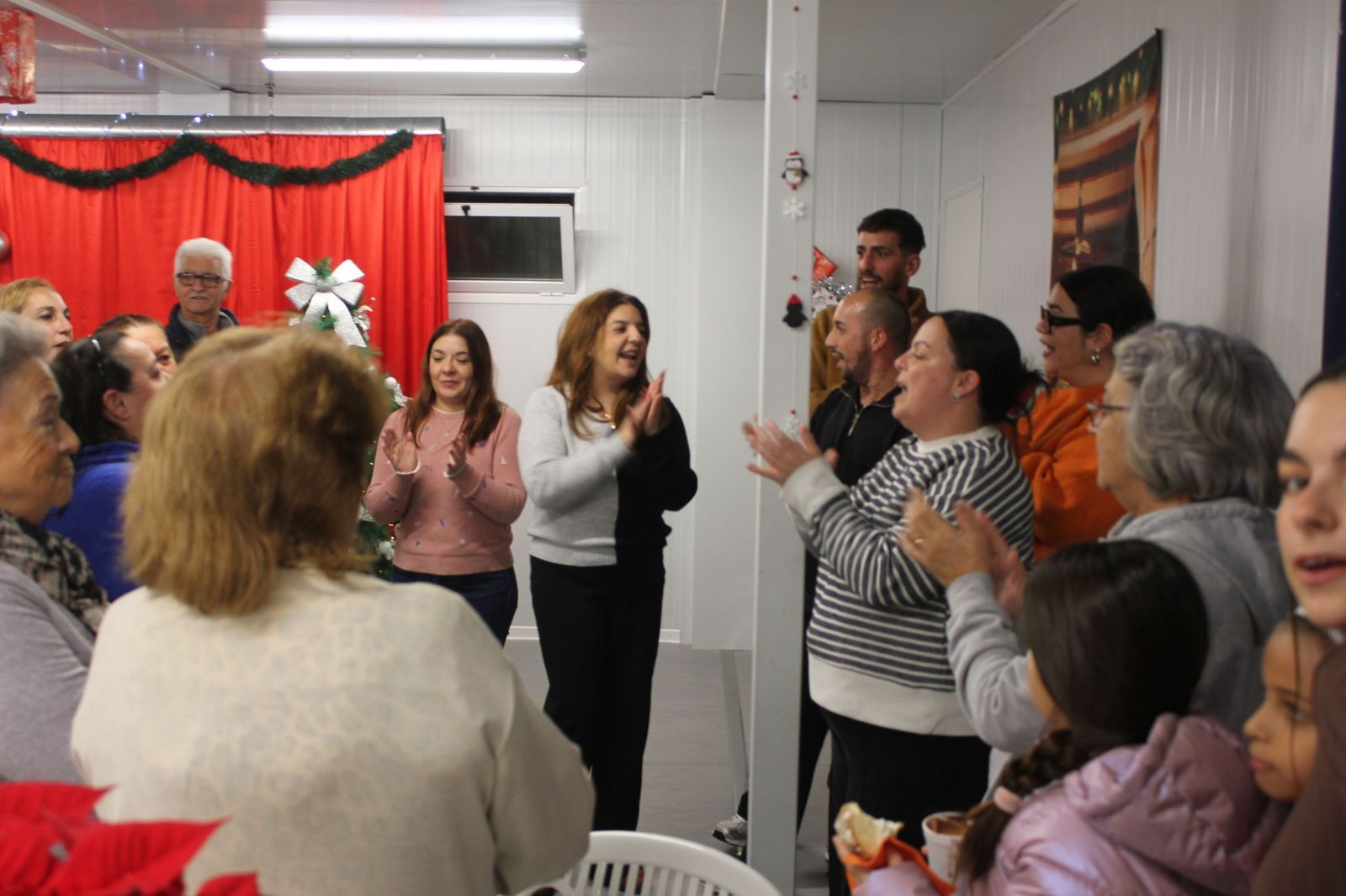 Una chocolatada especial en Juan XXIII