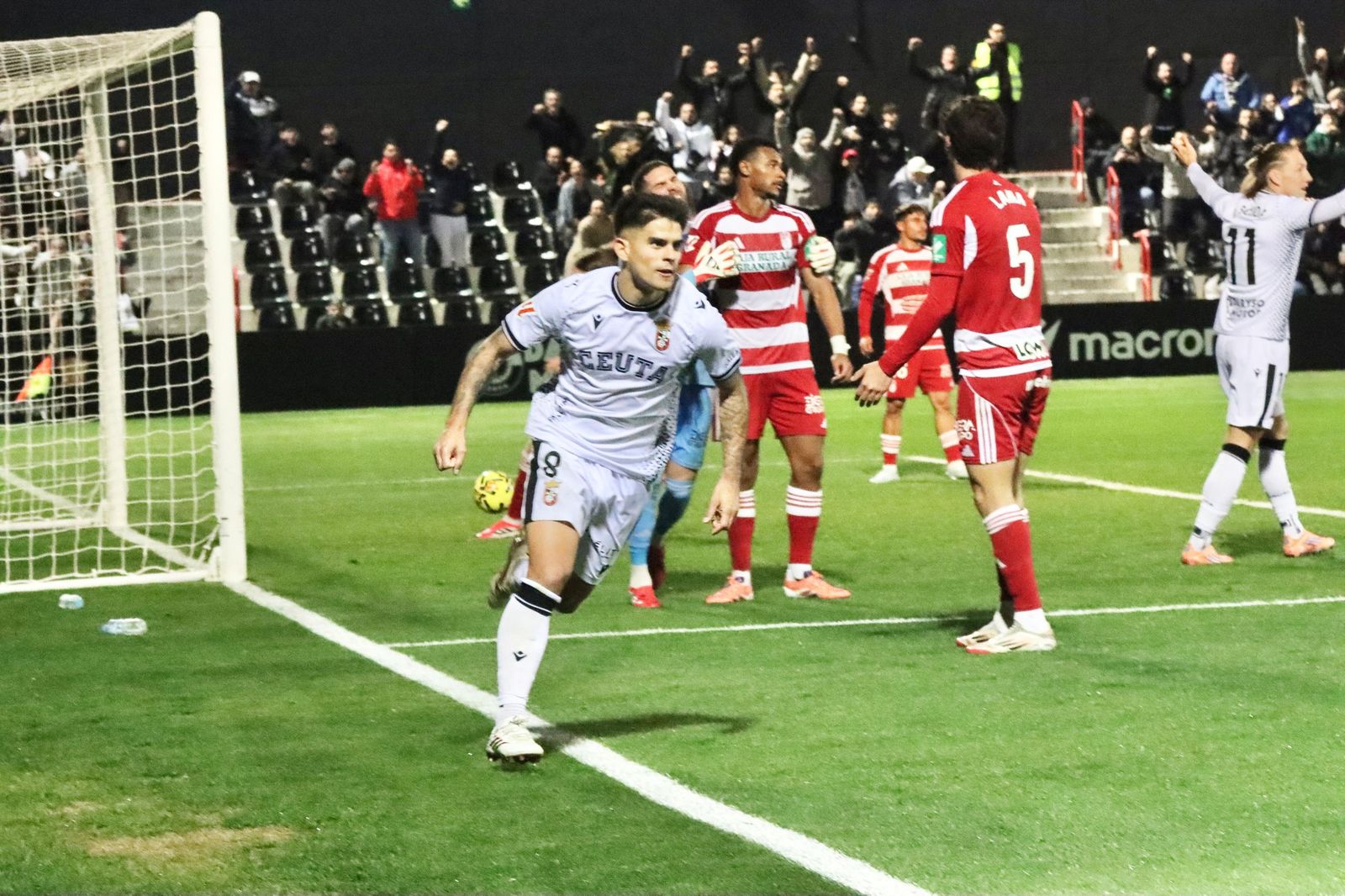 AD Ceuta – Granada CF: las mejores imágenes del partido en LaLiga Hypermotion
