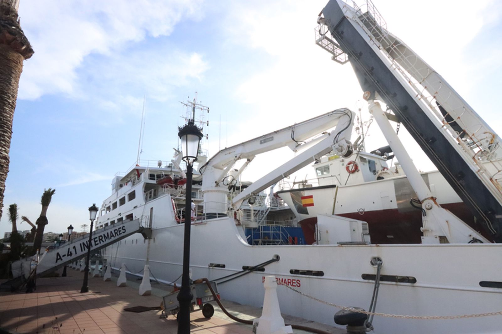 El buque 'Intermares'. / FOTO REDUAN