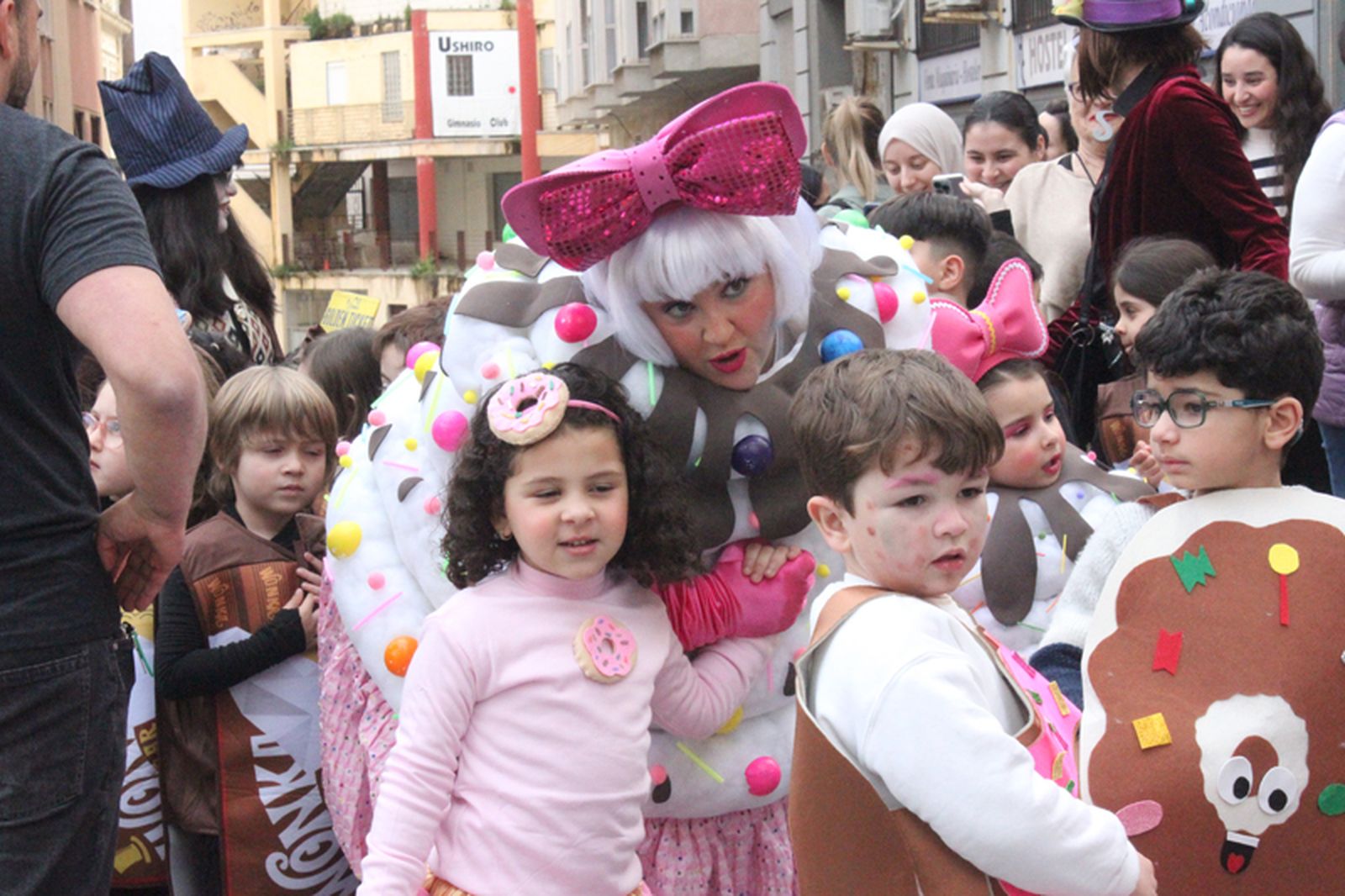 Pasacalles de carnaval del Beatriz de Silva. / FOTO S.C.