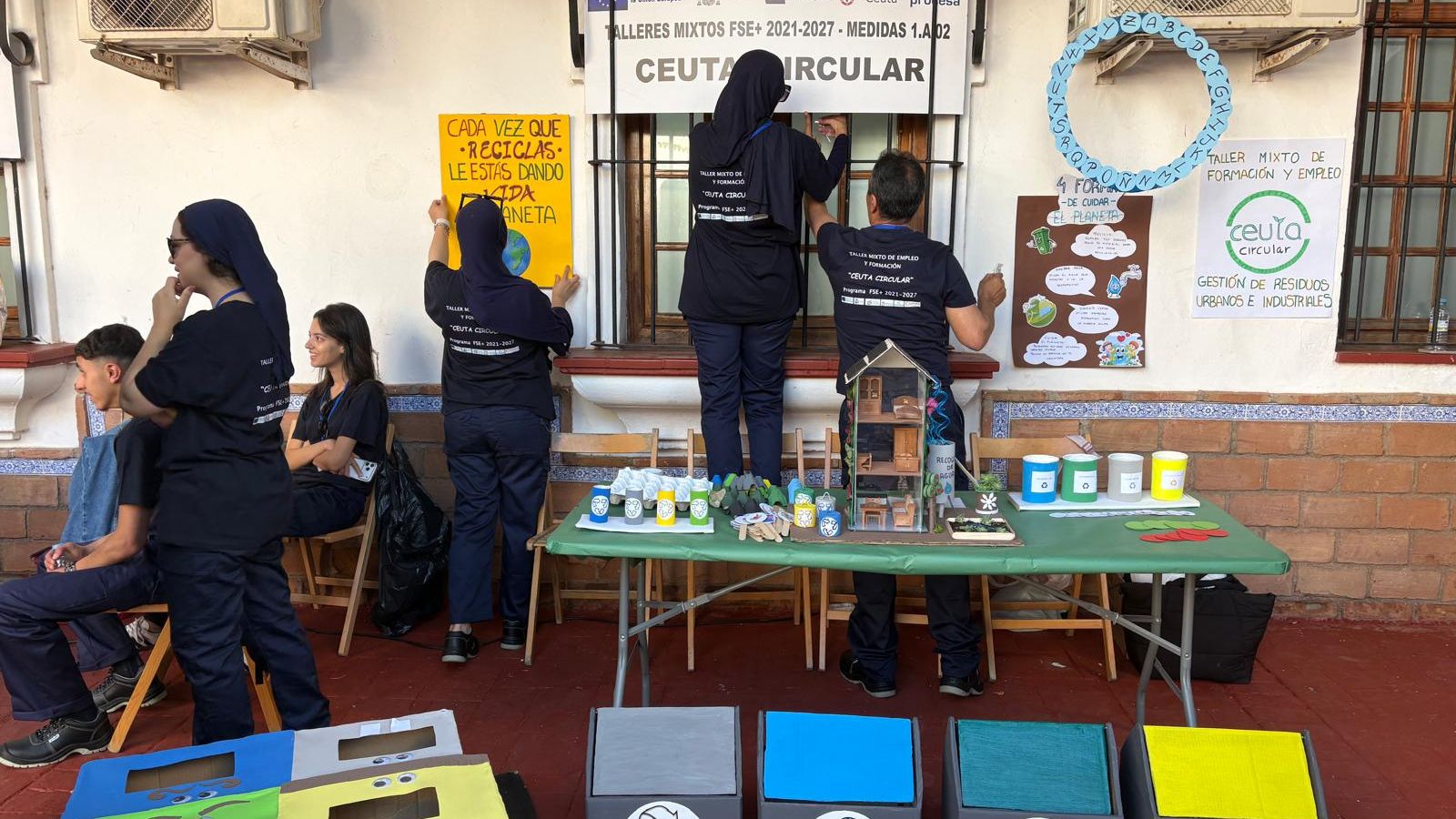 El stand de Ceuta Circular