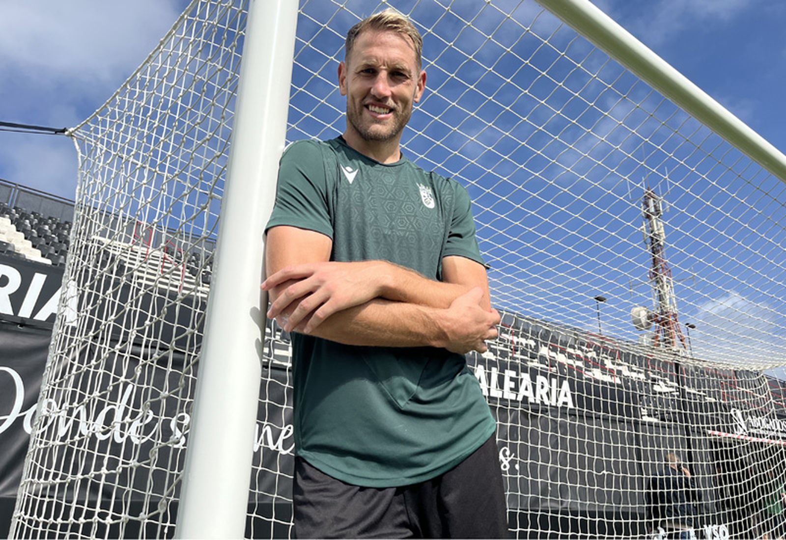 El futbolista andaluz Carlos Hernández.