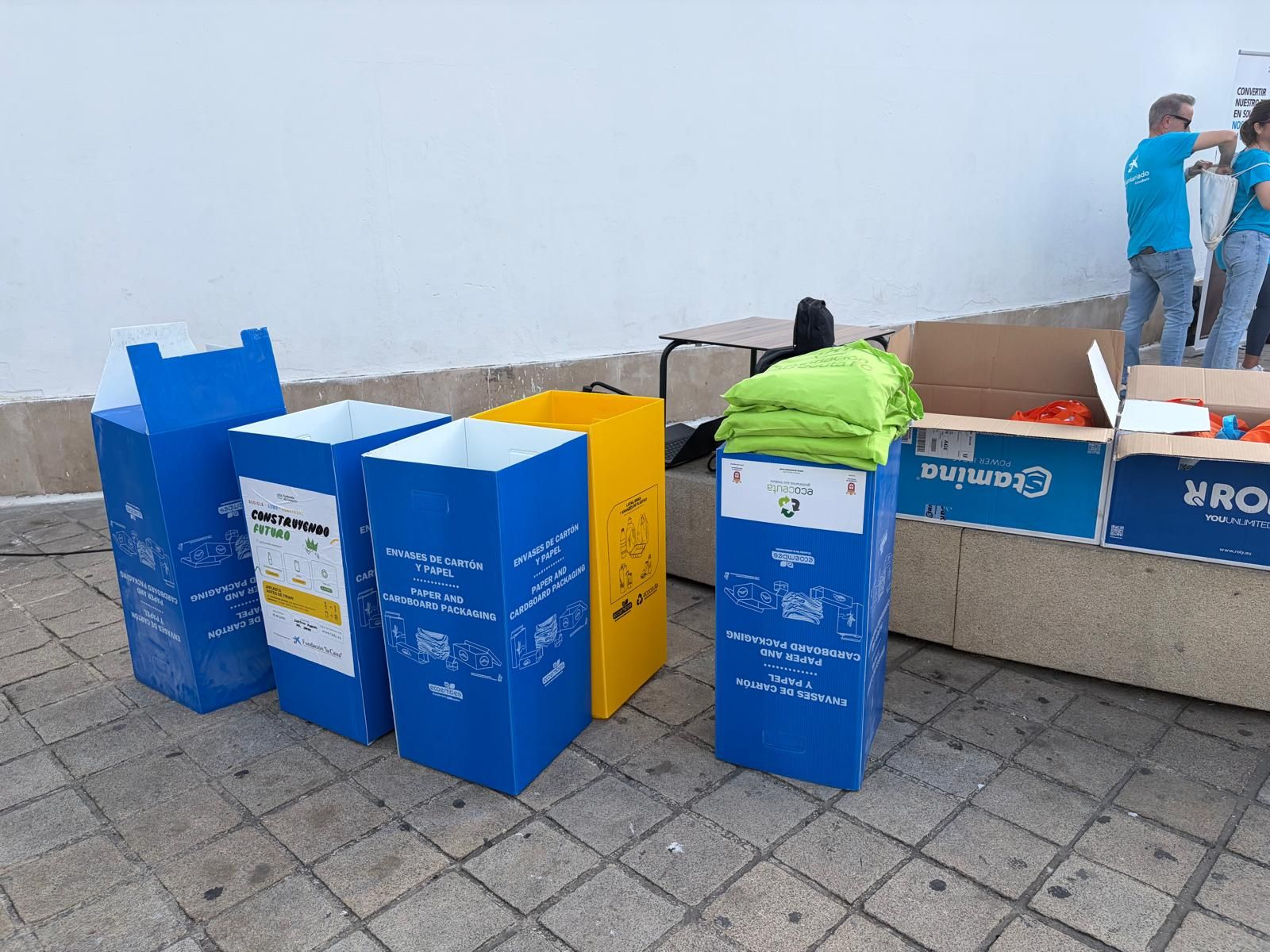 La Caixa, la AD Ceuta y otras entidades se unen para concienciar sobre el reciclaje a los más pequeños