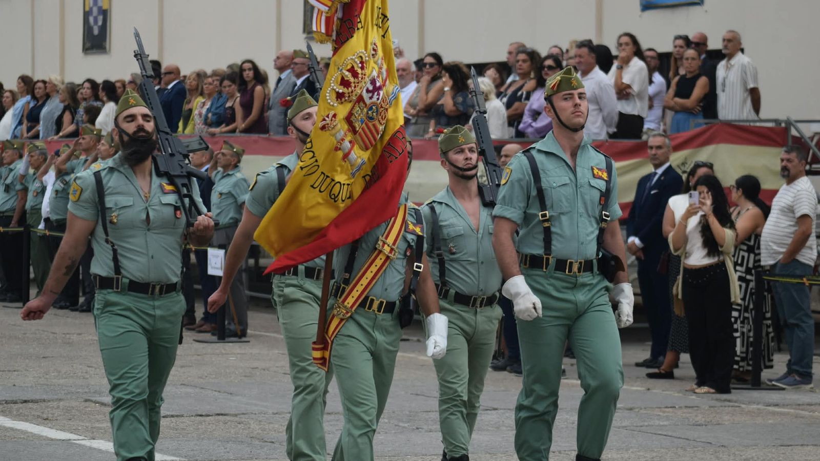 La Legión celebra su 106 Aniversario con Ceuta en el alma y el recuerdo a Álvaro y Kevin