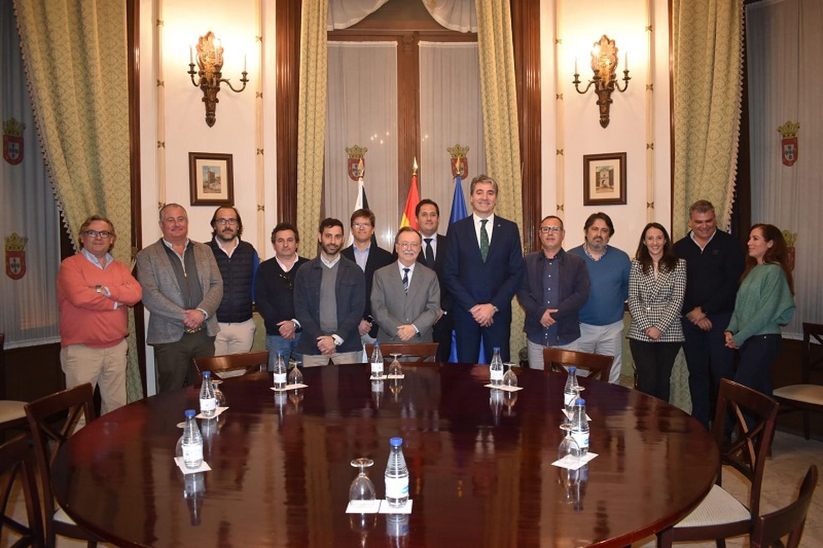 Reunión con Vivas y Ramírez./ FOTO NICOL'S