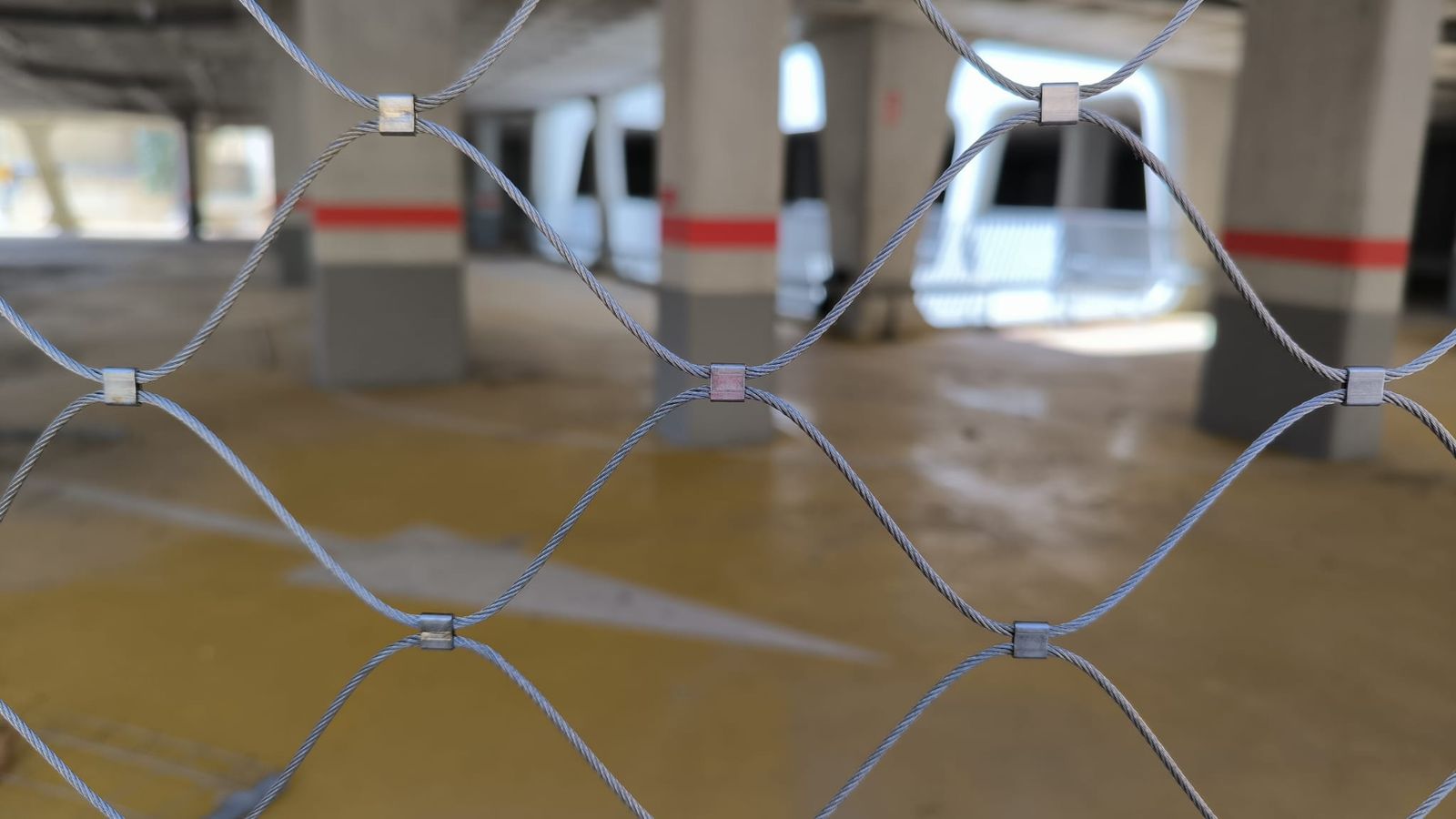 La zona interior donde esta semana se instalaron las cámaras de videovigilancia.