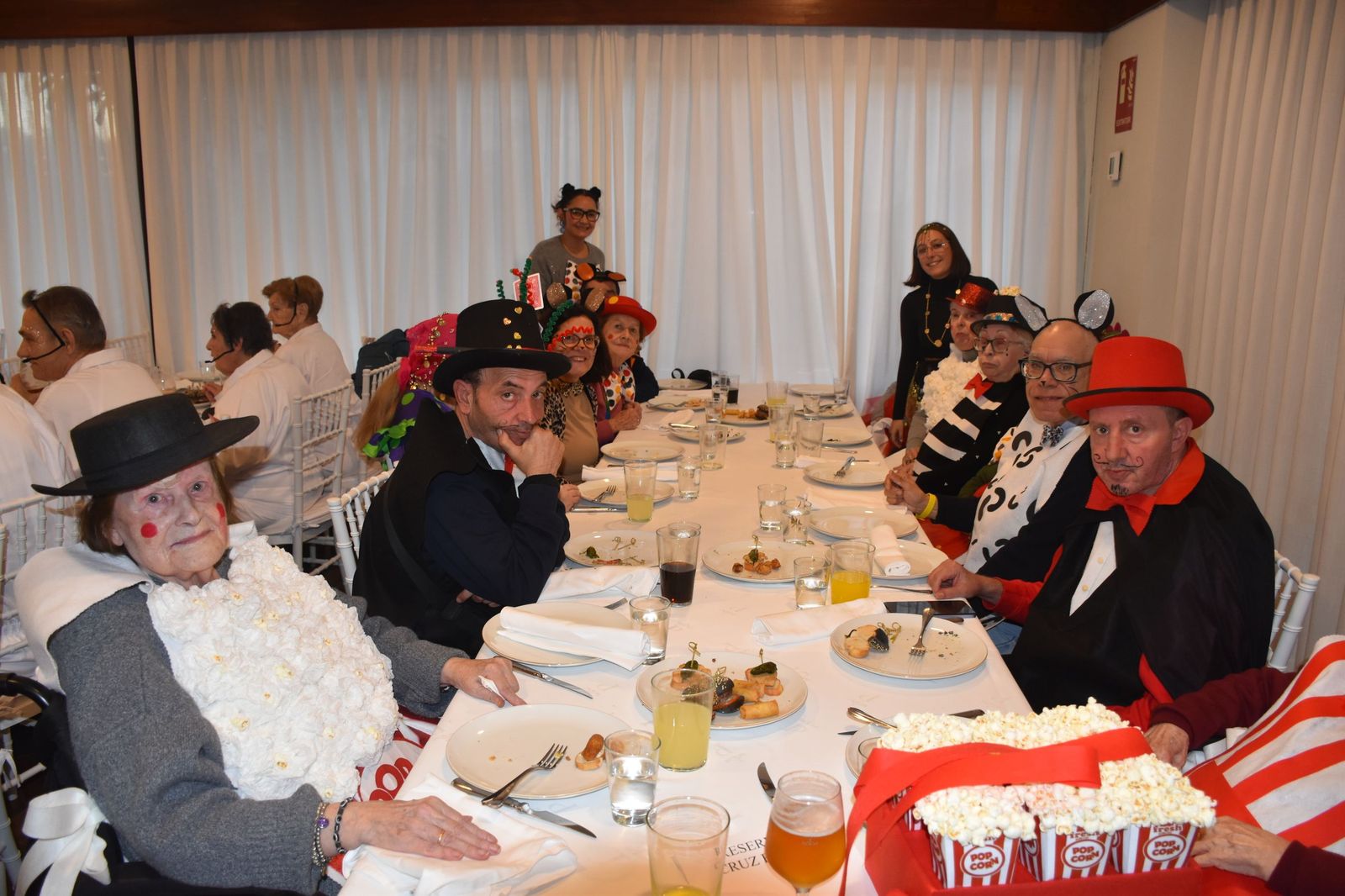 Los mayores también celebran el Carnaval