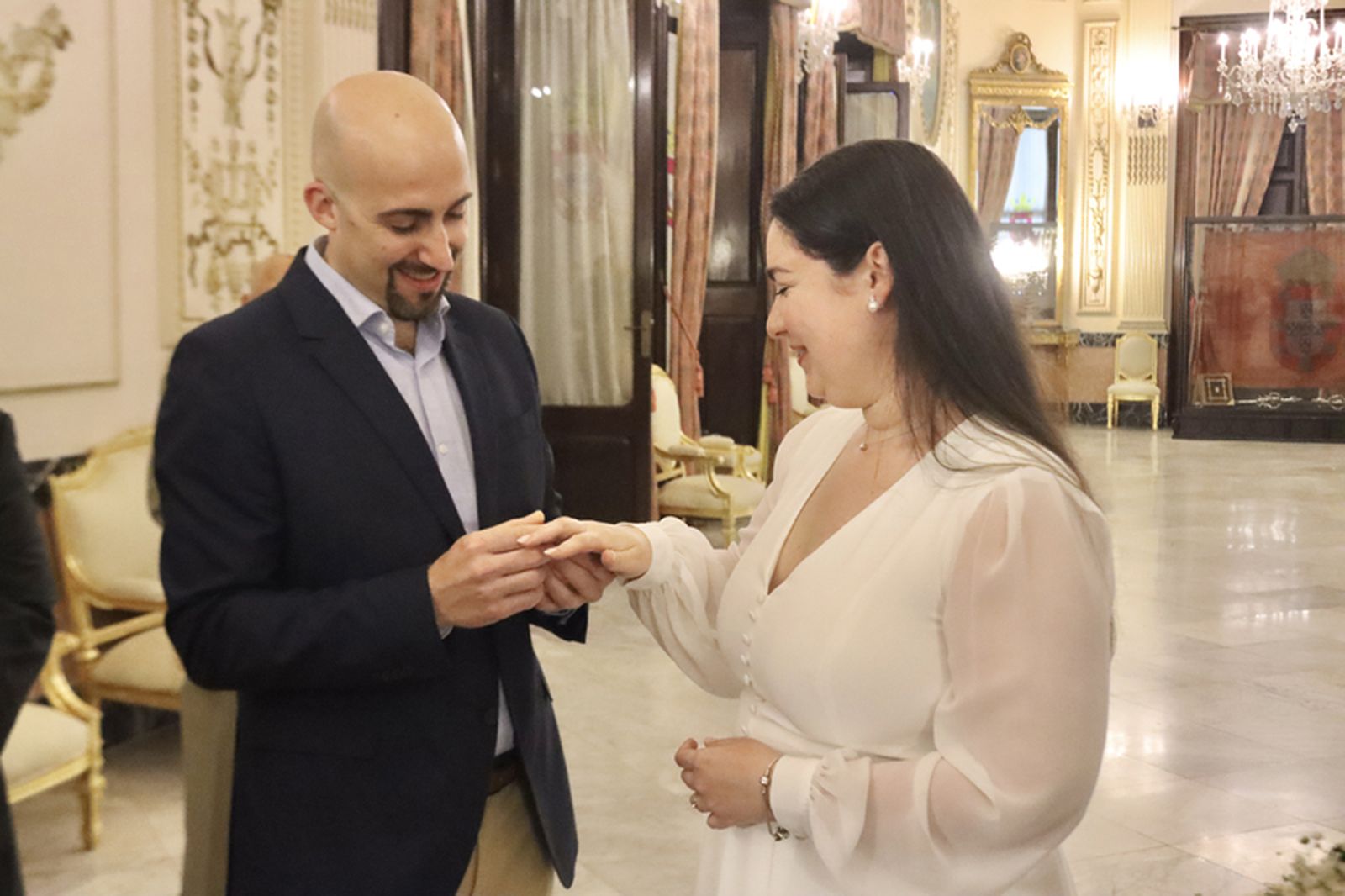 Boda entre Juan Carlos y Sara