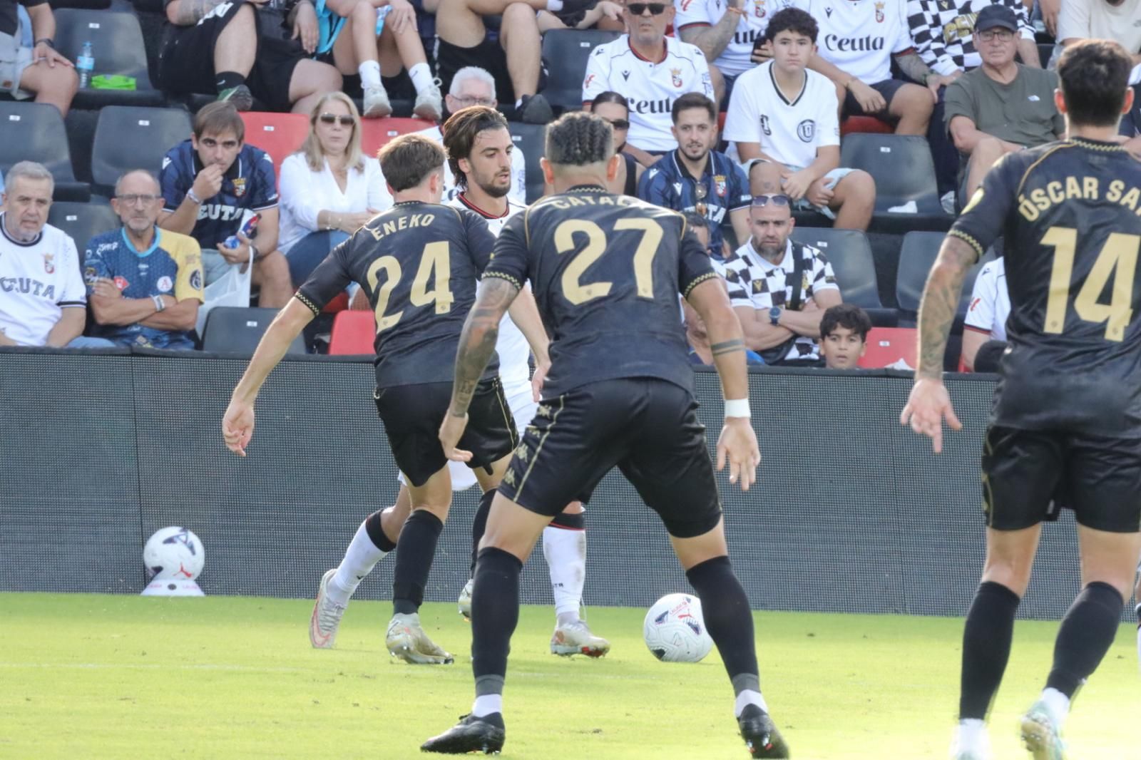 (1-2) Una AD Ceuta, espesa, pierde ante un buen Sabadell