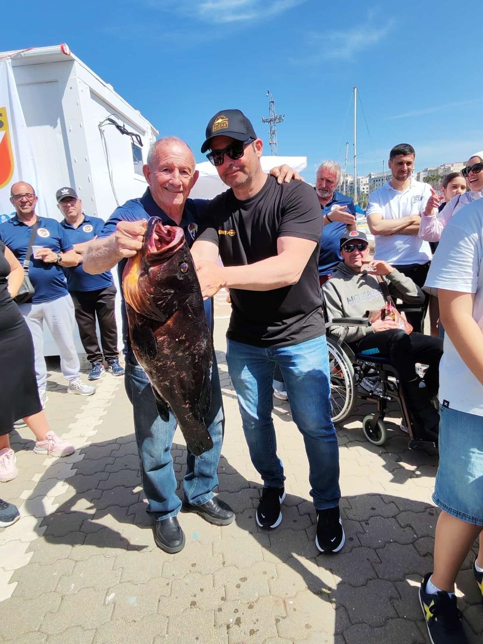 Jalid se impone en el campeonato local de pesca submarina celebrado en Ceuta