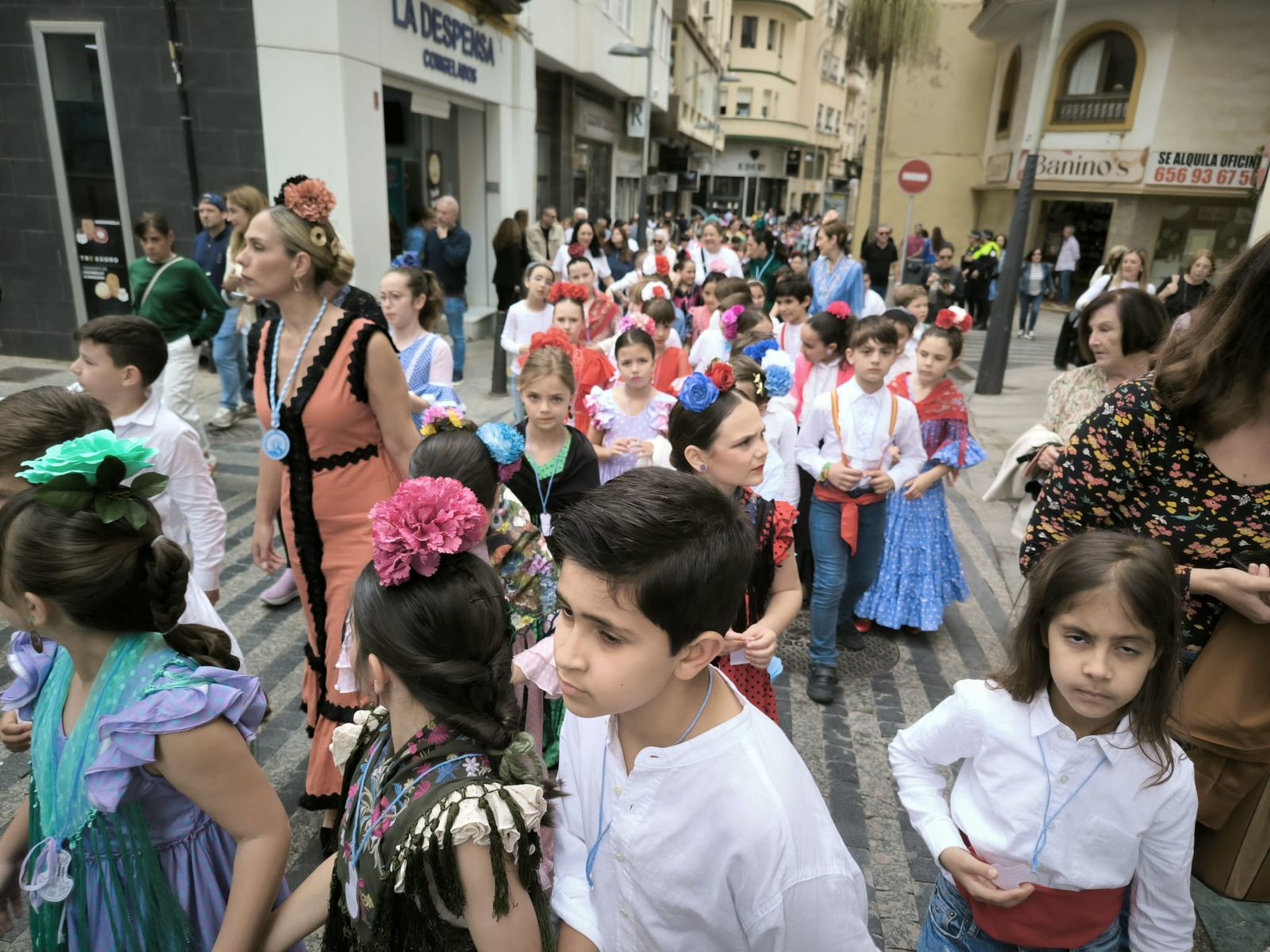 El Colegio La Inmaculada lleva la romería de Los Remedios al centro de Ceuta