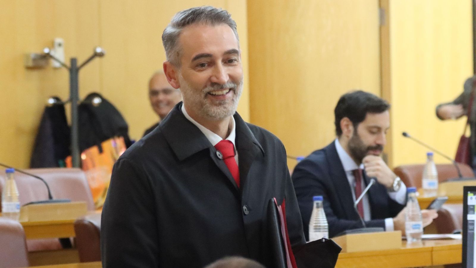 Sebastián Guerrero este viernes en la Asamblea.