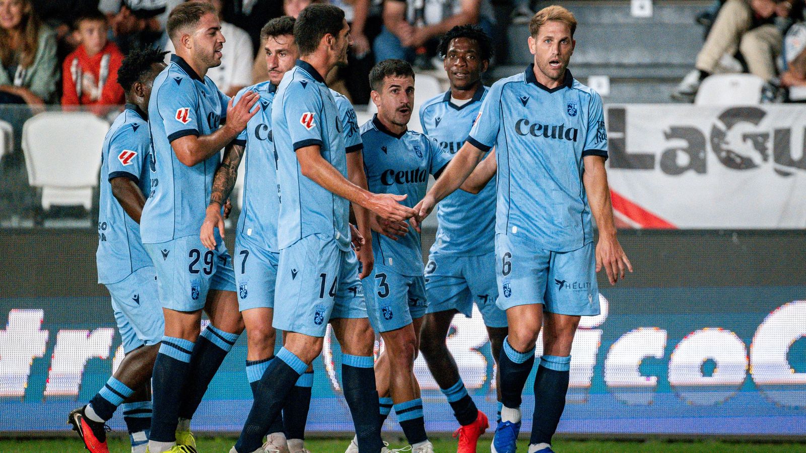 El Ceuta se adelantó en el marcador pero perdió en Burgos