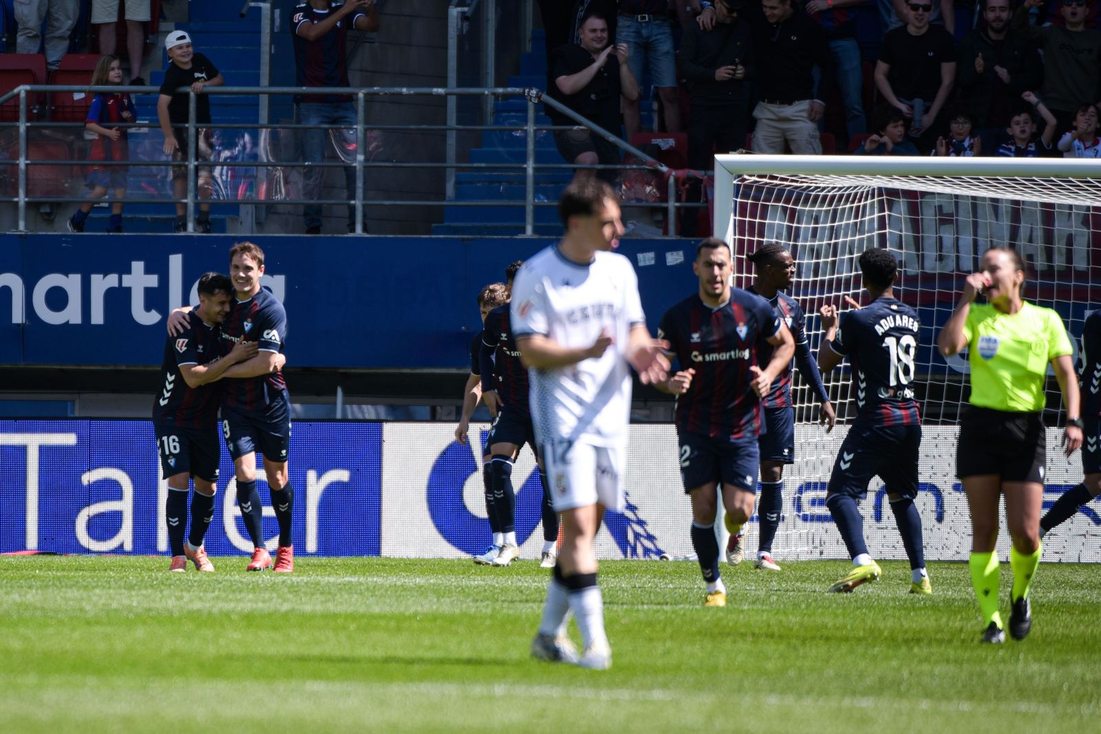 Eibar-AD Ceuta, partido de la Liga Hypermotion