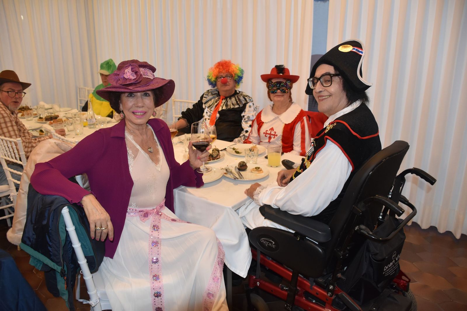 Los mayores también celebran el Carnaval