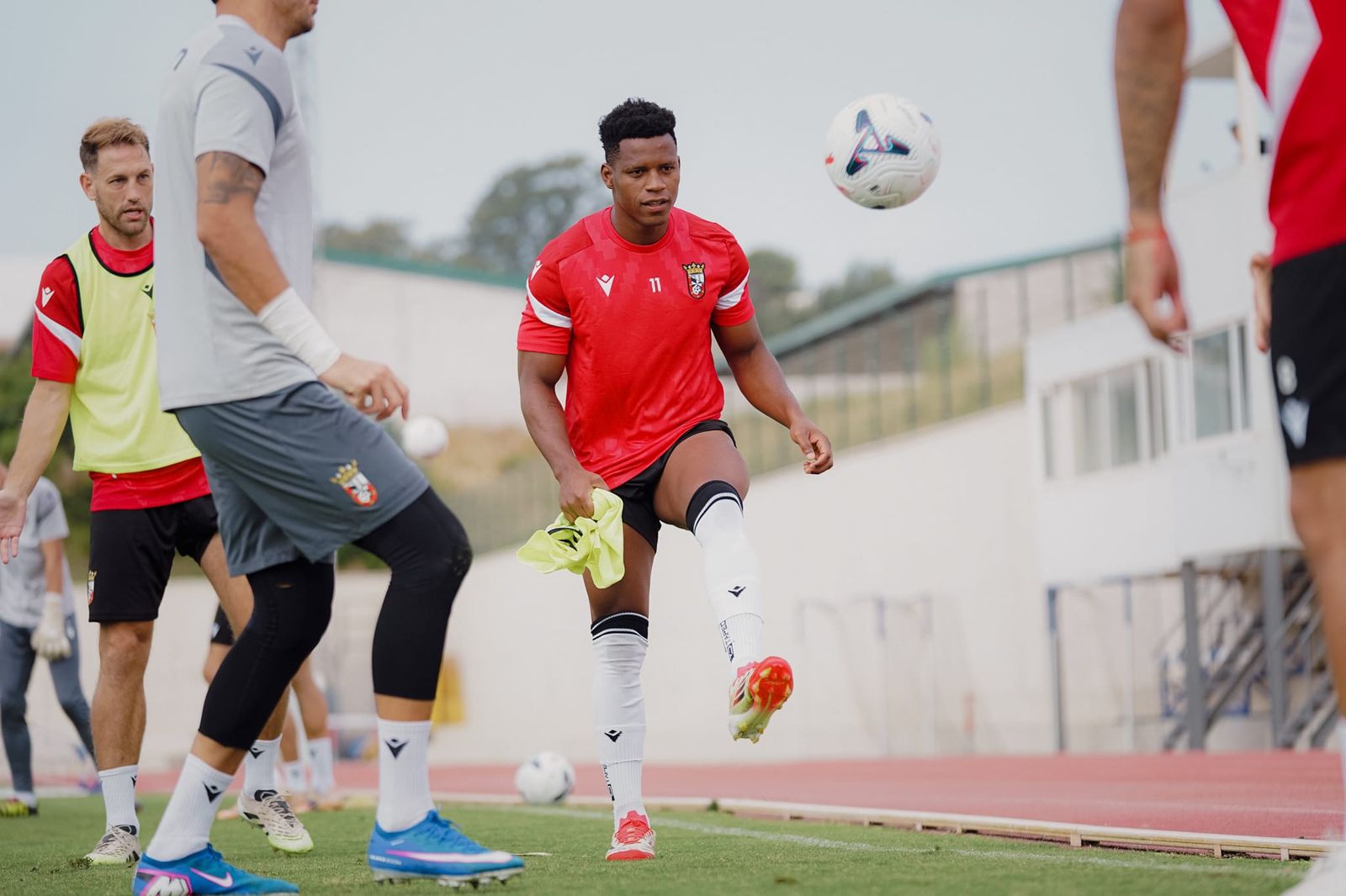 Entrenamiento de la AD Ceuta