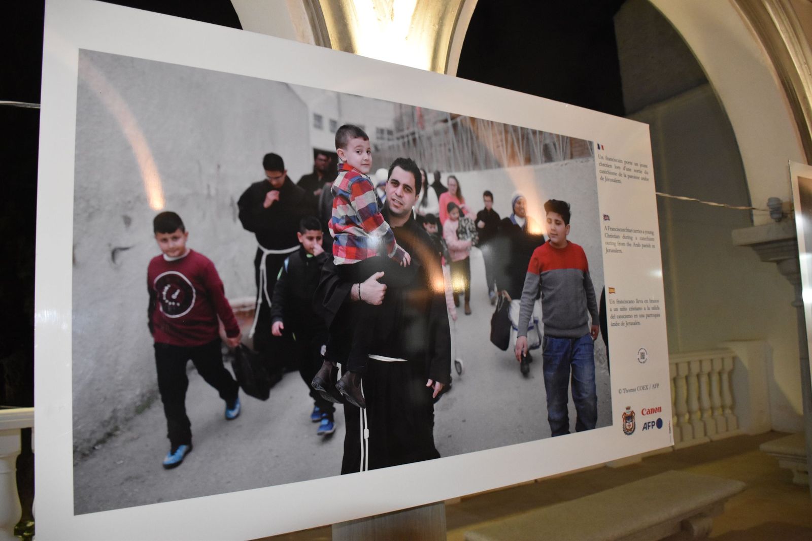 Un trocito de Jerusalén en el nuevo Claustro de San Antonio