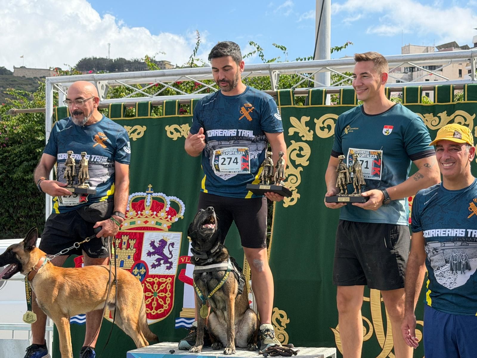 Entrega de trofeos de la 'Correrías Trail Los Fuertes'