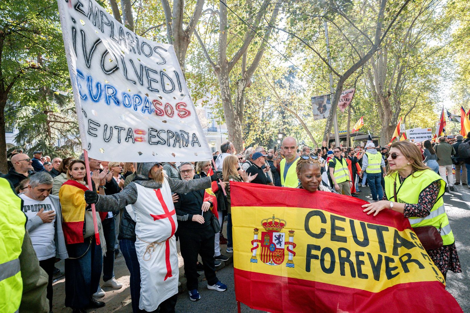 La voz de los caballas llega a la capital