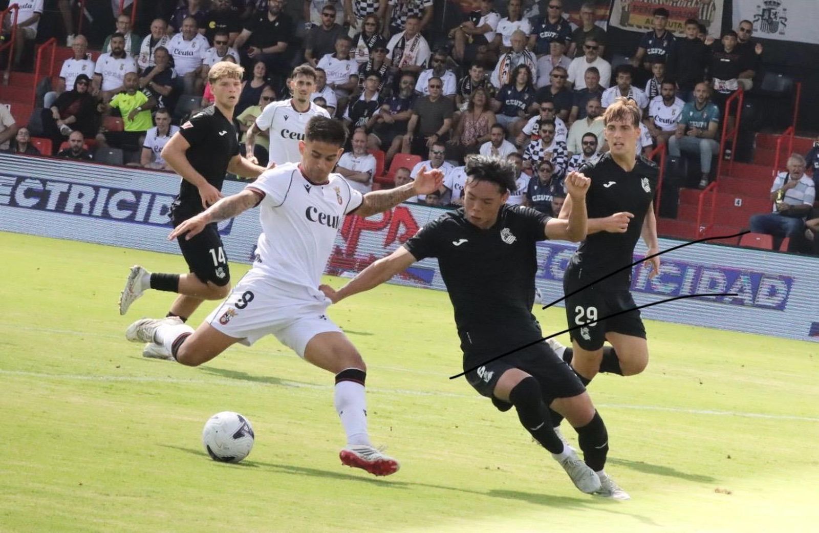 Partido AD Ceuta-Real B