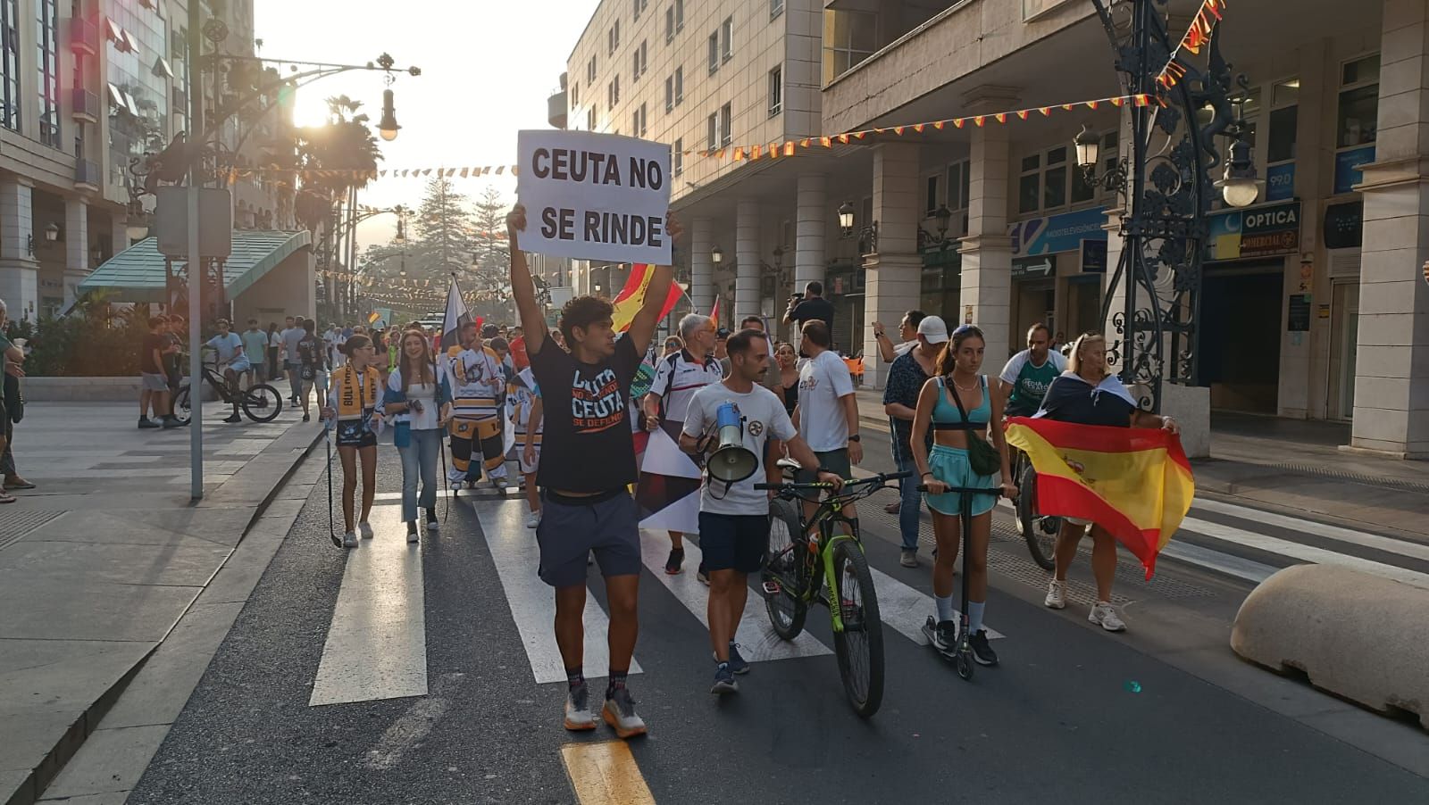 El deporte ceutí se une para exigir soluciones a la crisis
