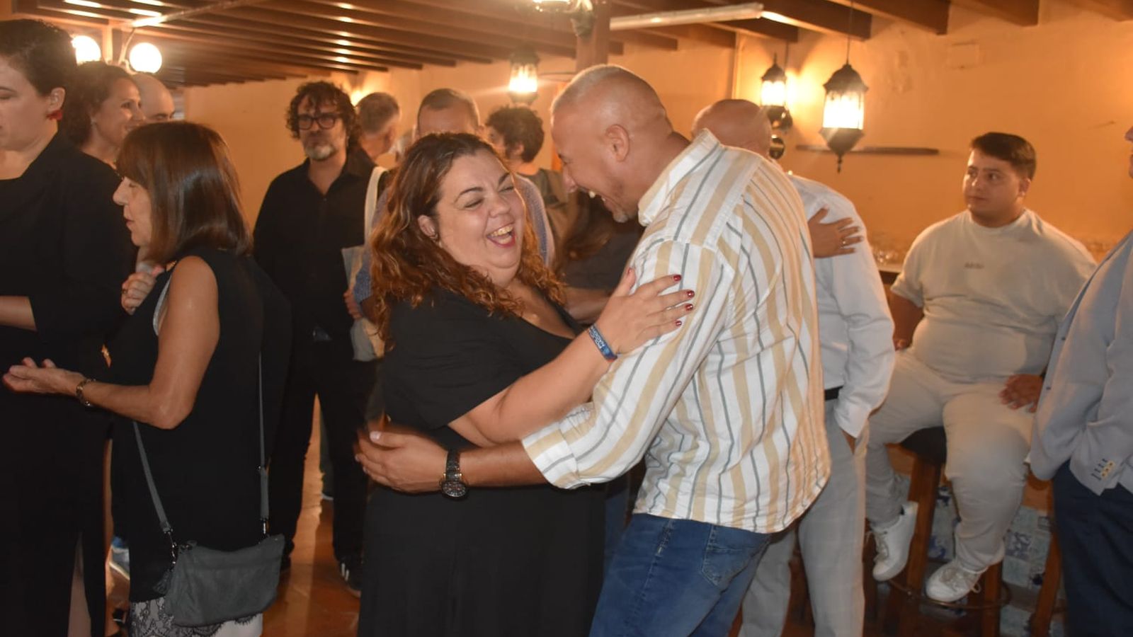Cristina Pérez, delegada del Gobierno, también acudió al acto celebrado en el Parador