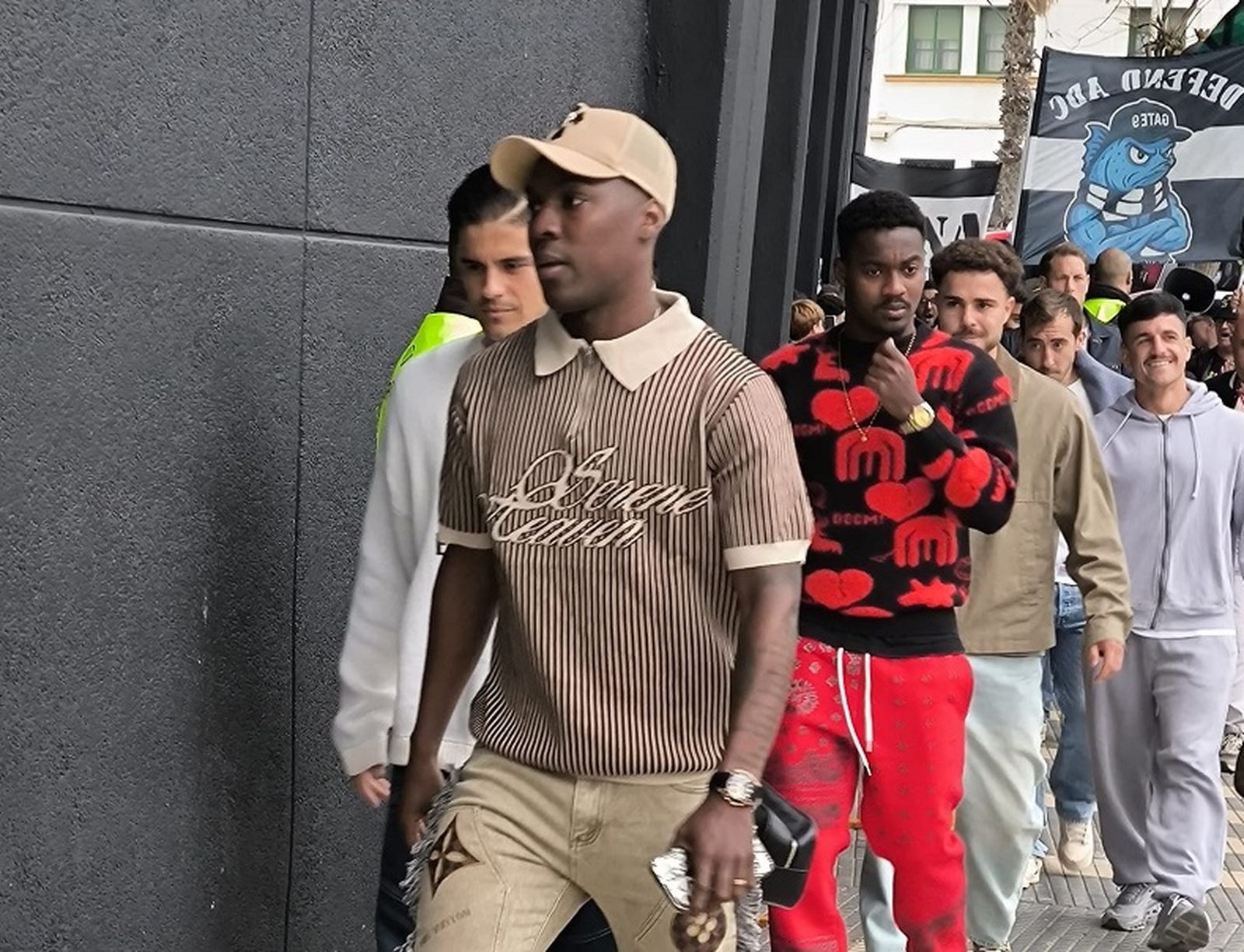 Asi vivió Nicol's la previa del partido AD Ceuta-Racing