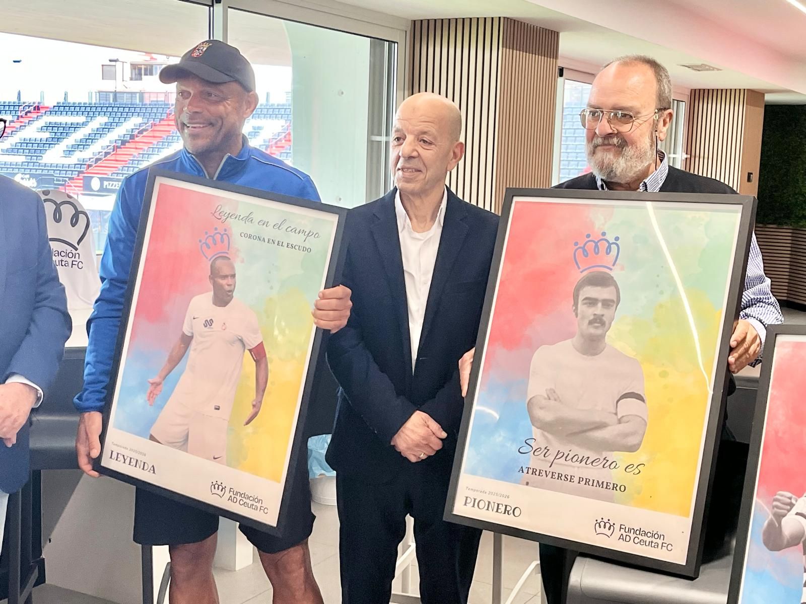 Presentación Logo y web de la Fundación del Ceuta