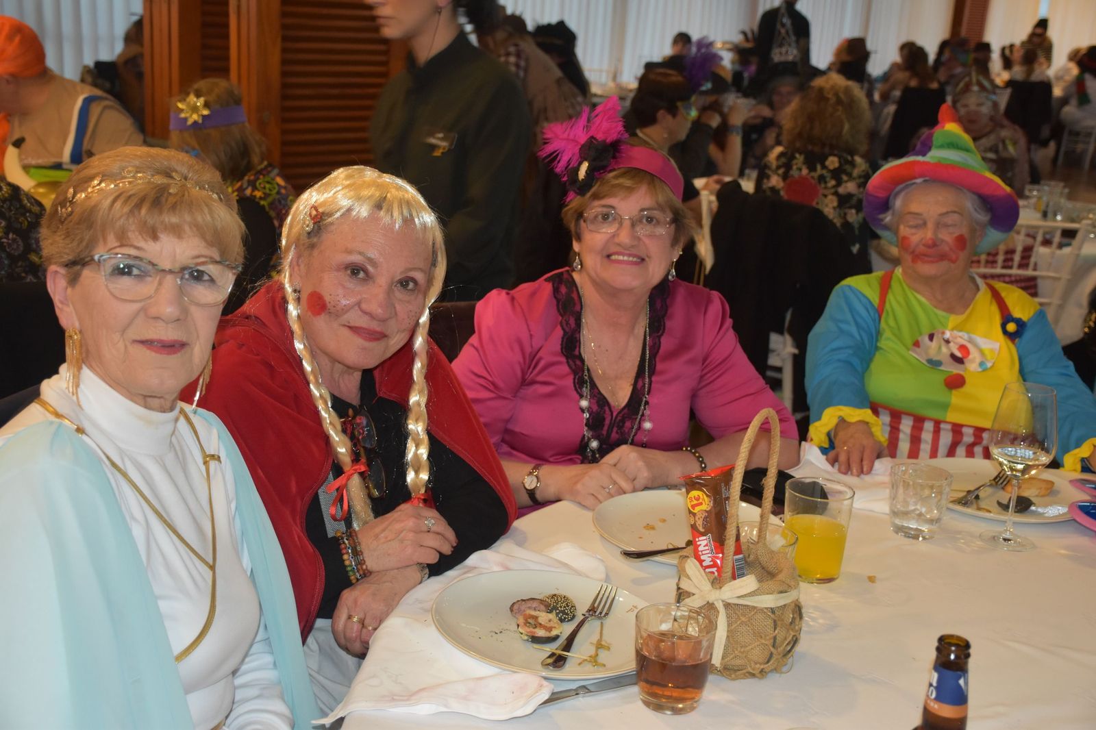 Los mayores también celebran el Carnaval