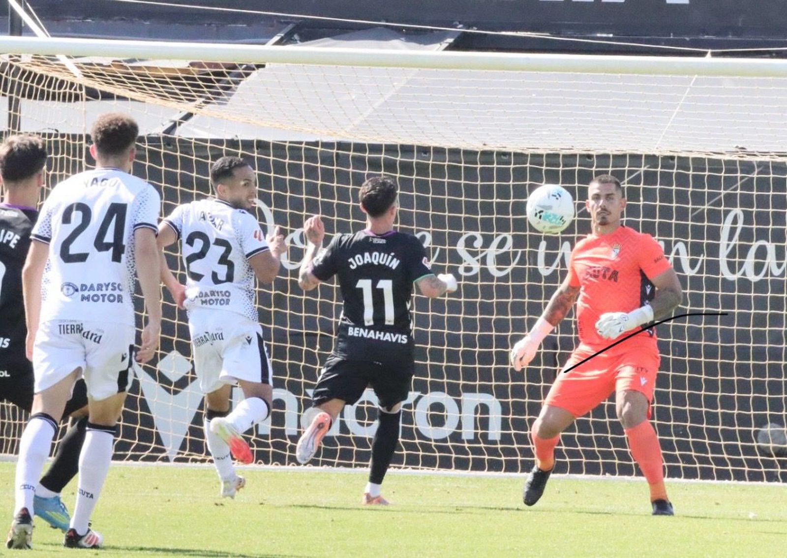 El Ceuta no pudo ante un buen Málaga