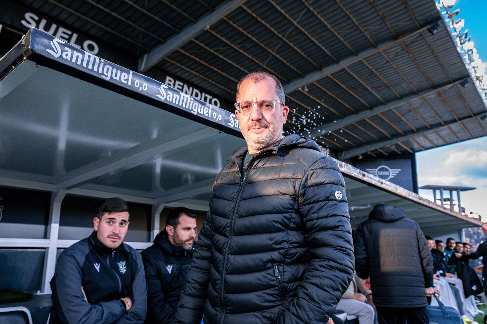 José Juan Romero, durante el partido en Burgos