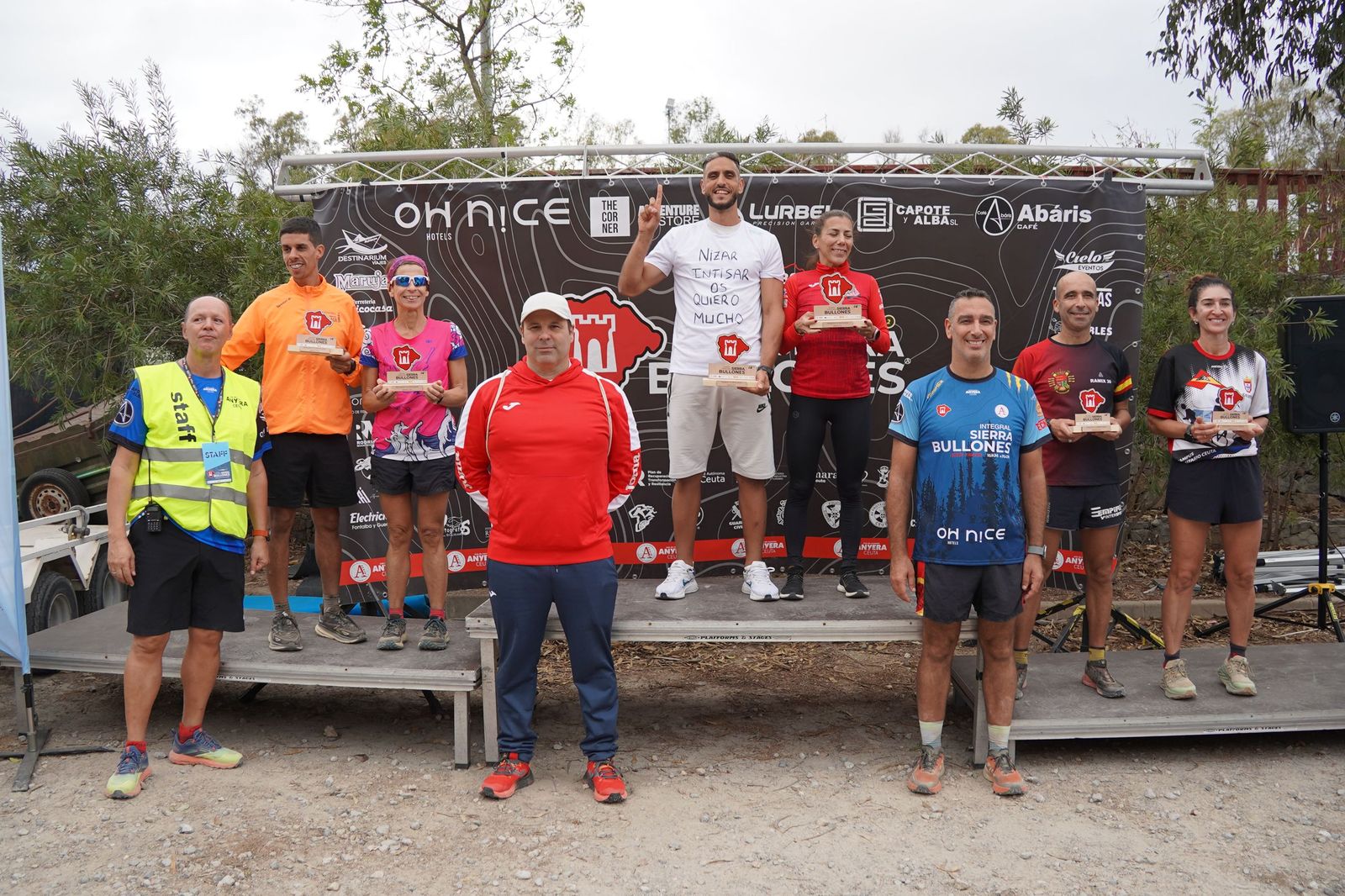 Entrega de trofeos