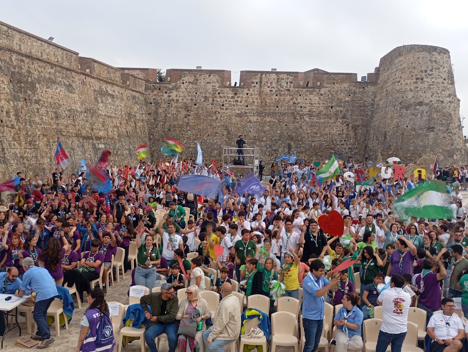 Ceuta brilla y deja el pabellón alto en el Festival Scout