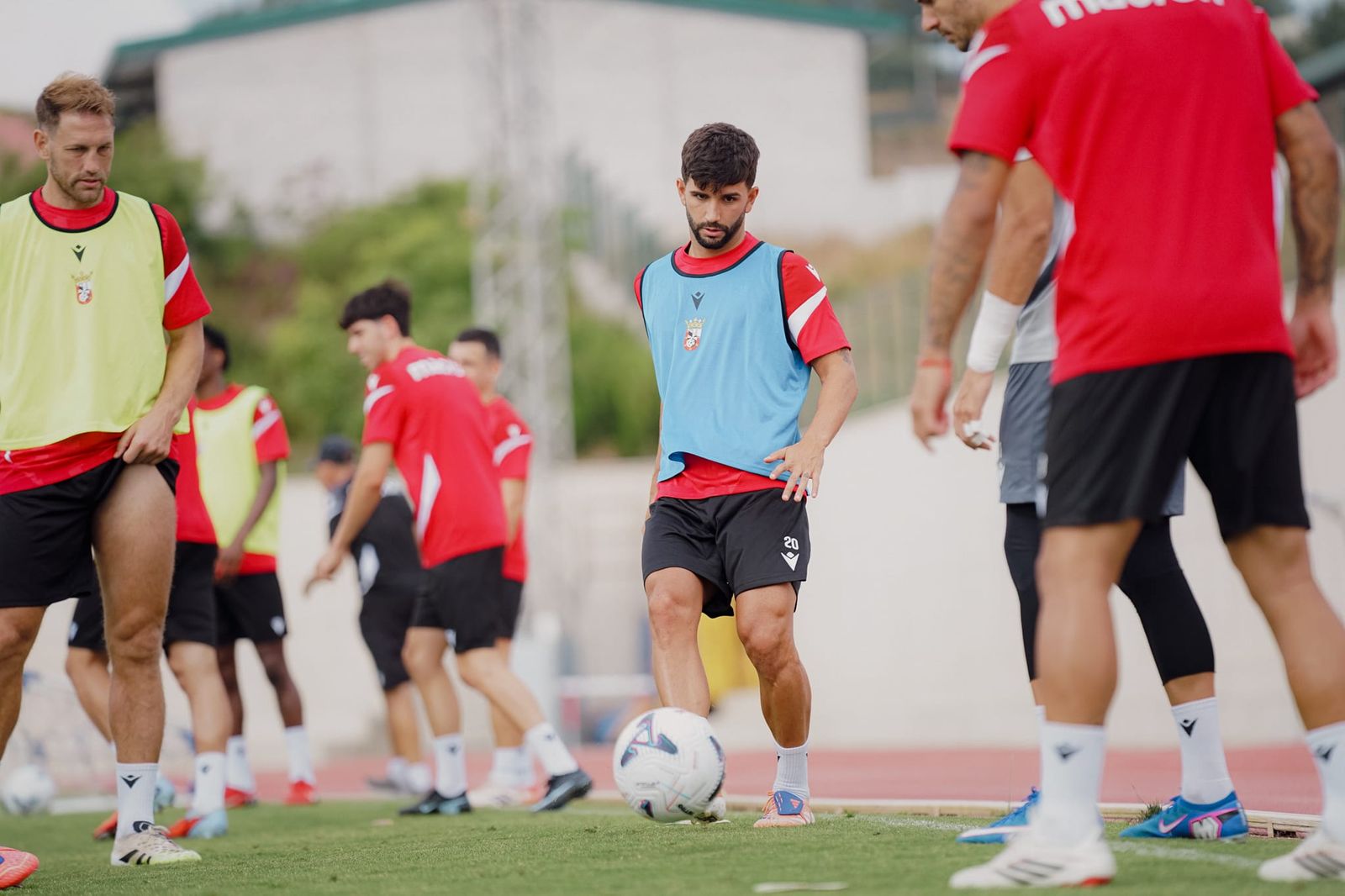 Entrenamiento de la AD Ceuta