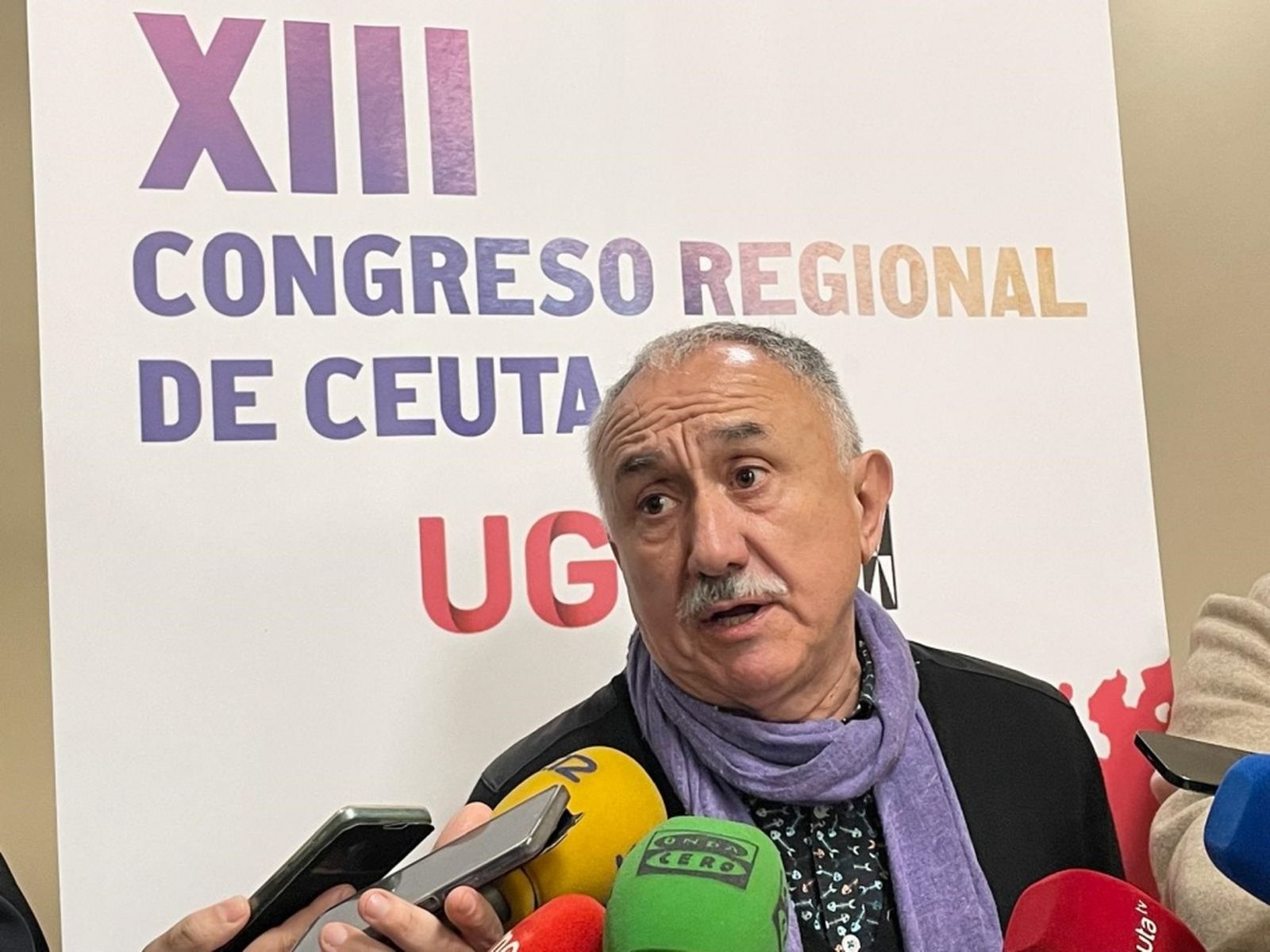 José Álvarez, antes del inicio del congreso /FOTO REDUAN