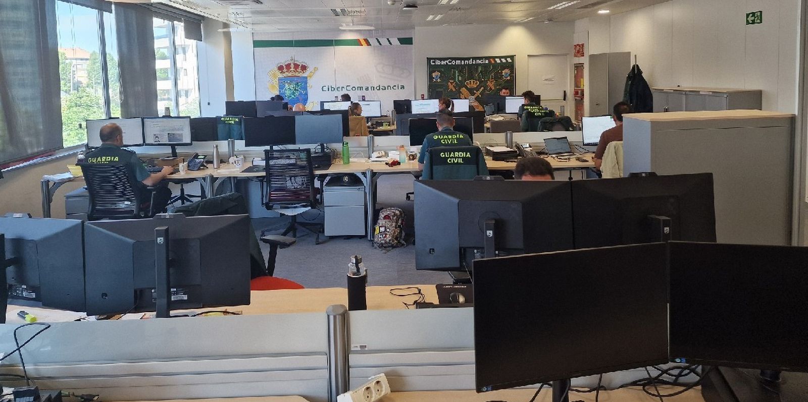 Instalaciones de la sede de la Cibercomandancia de la Guardia Civil