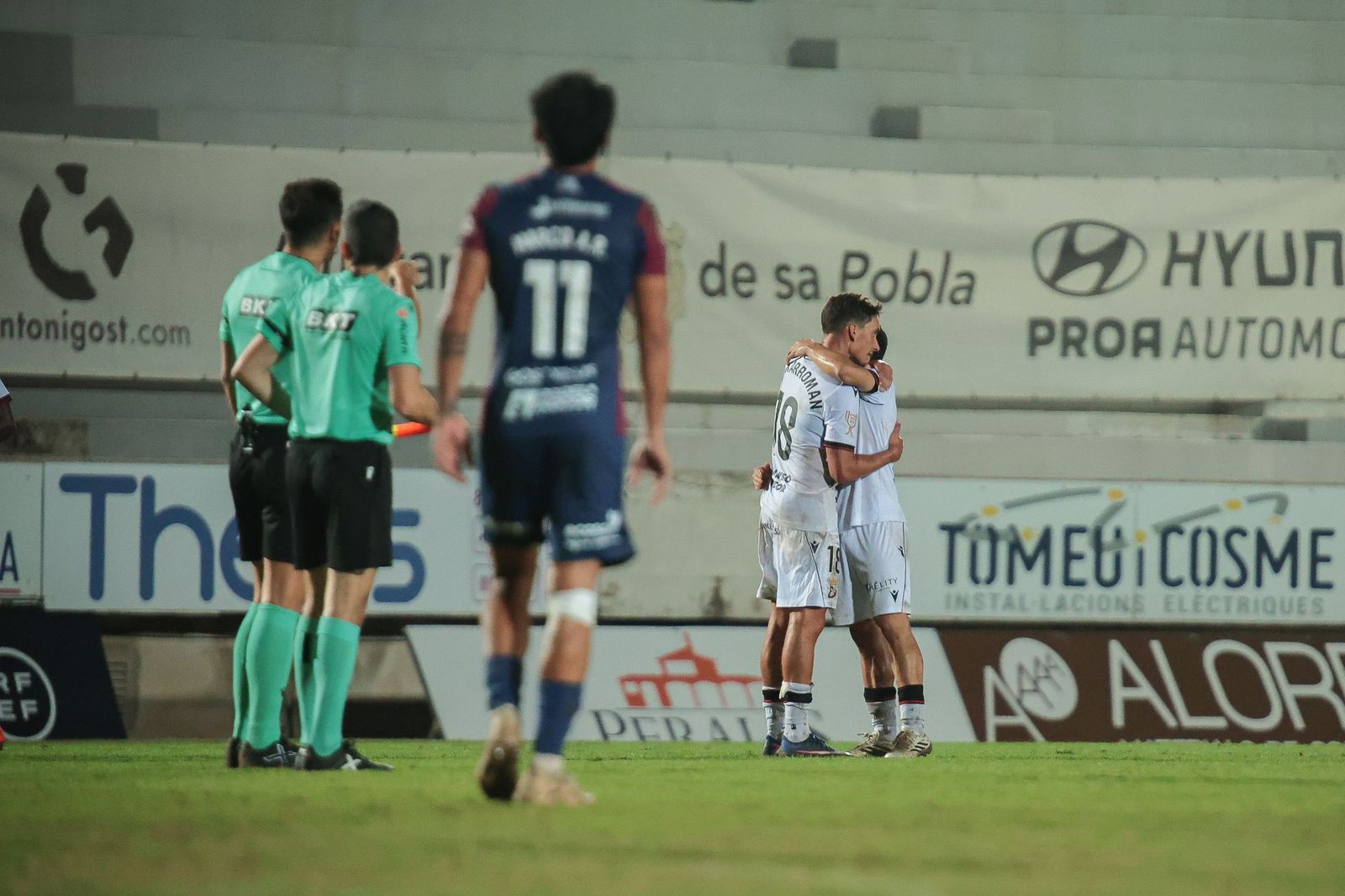 Victoria poco convicente del Ceuta ante el Poblense (1-2) para avanzar en Copa