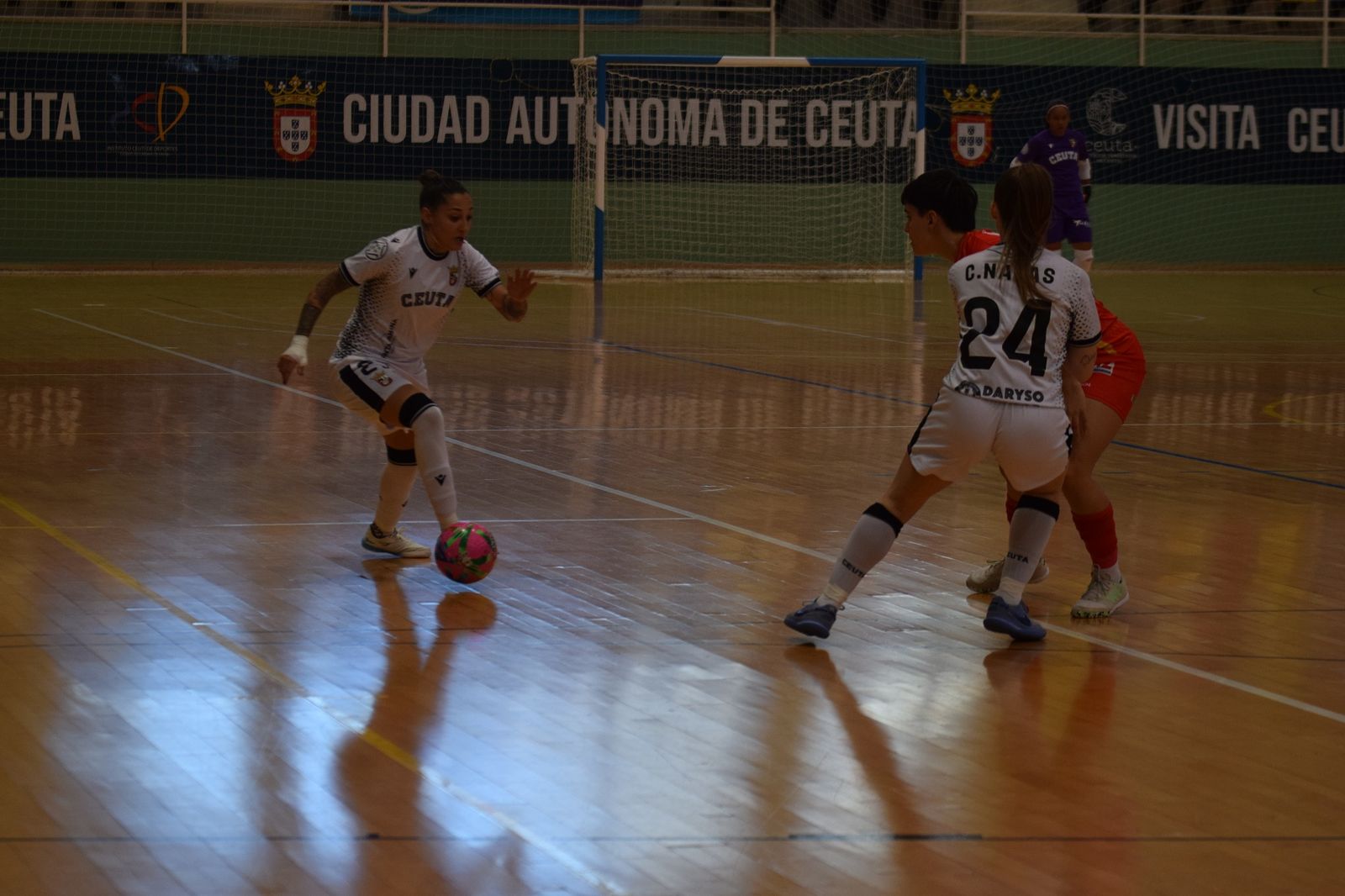 La AD Ceuta Femenino empató frente al Poio