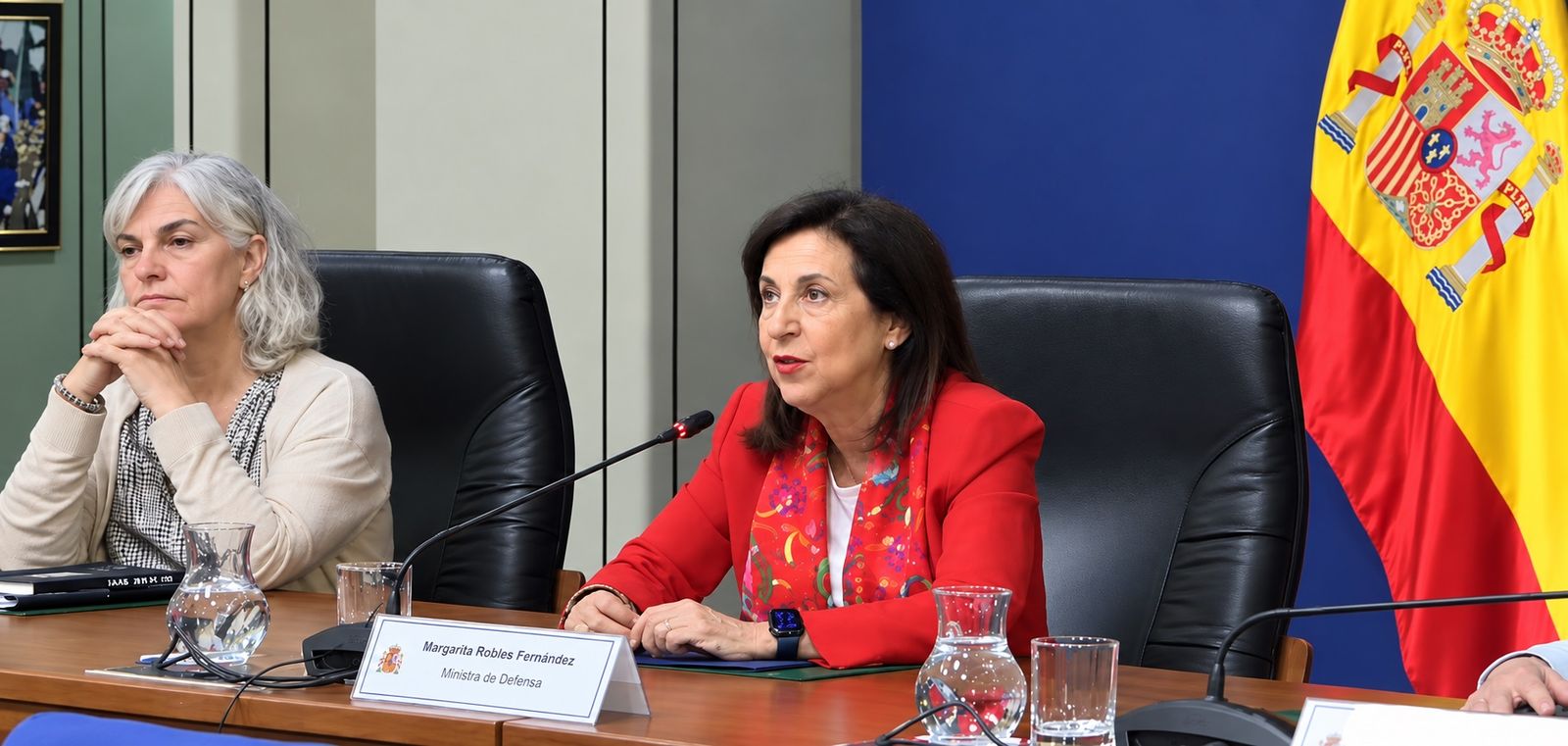 Margarita Robles aprovecha la proximidad del 12 de octubre para reivindicar el sentimiento de pertenencia de Ceuta y Melilla a España