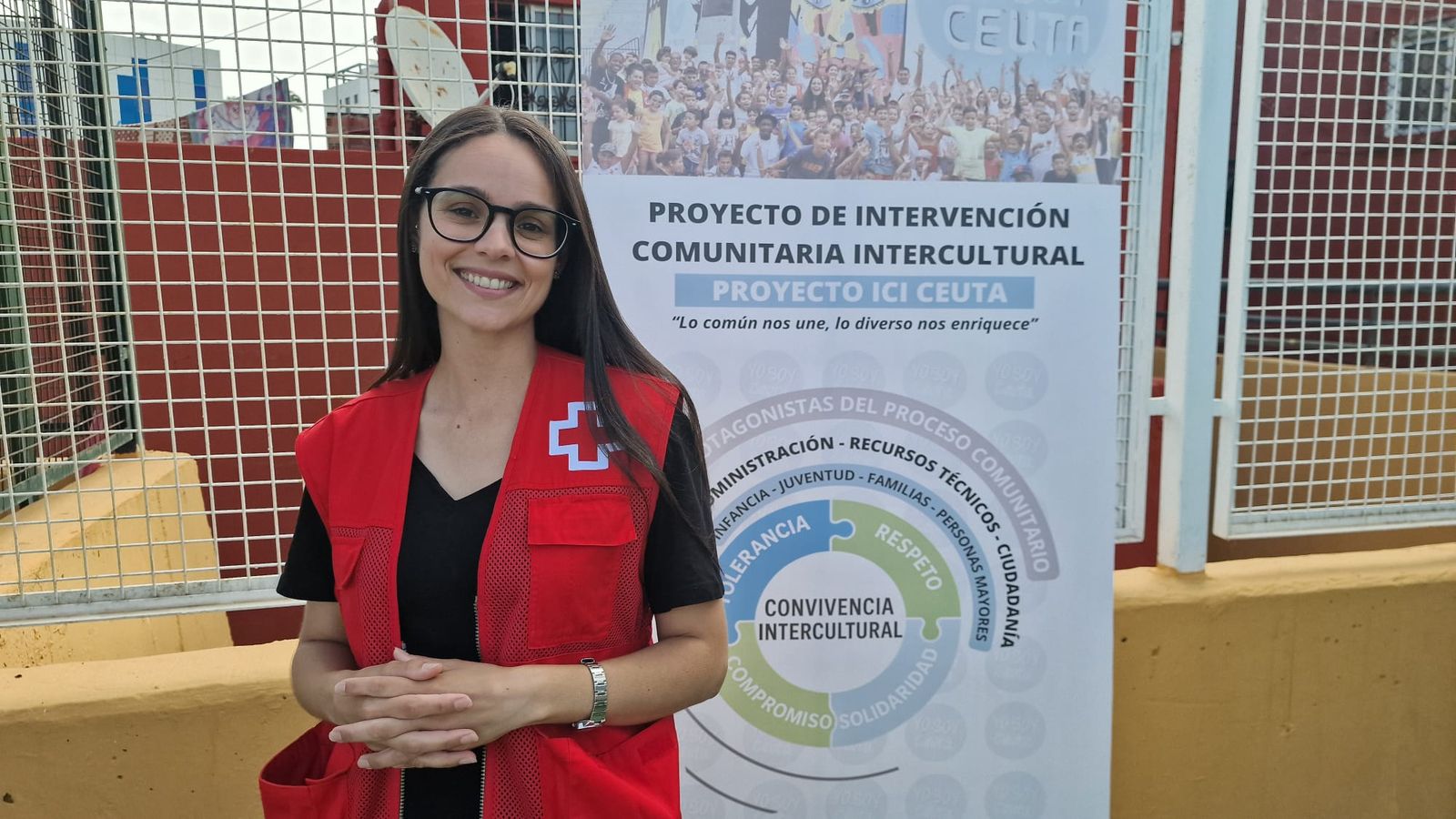 Nadia Lahsmi, coordinadora y responsable del Proyecto ICI de Cruz Roja