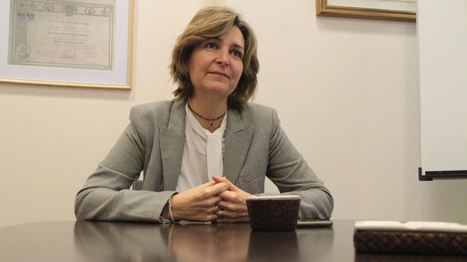 Arantxa Campos, presidenta de la CECE