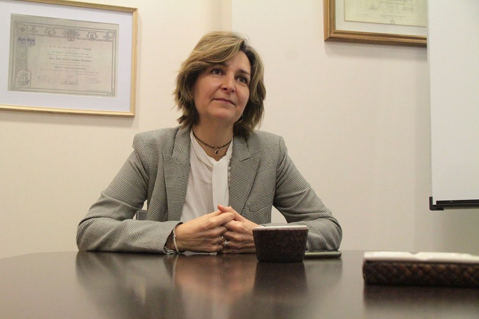 Arantxa Campos, presidenta de la CECE/ Archivo