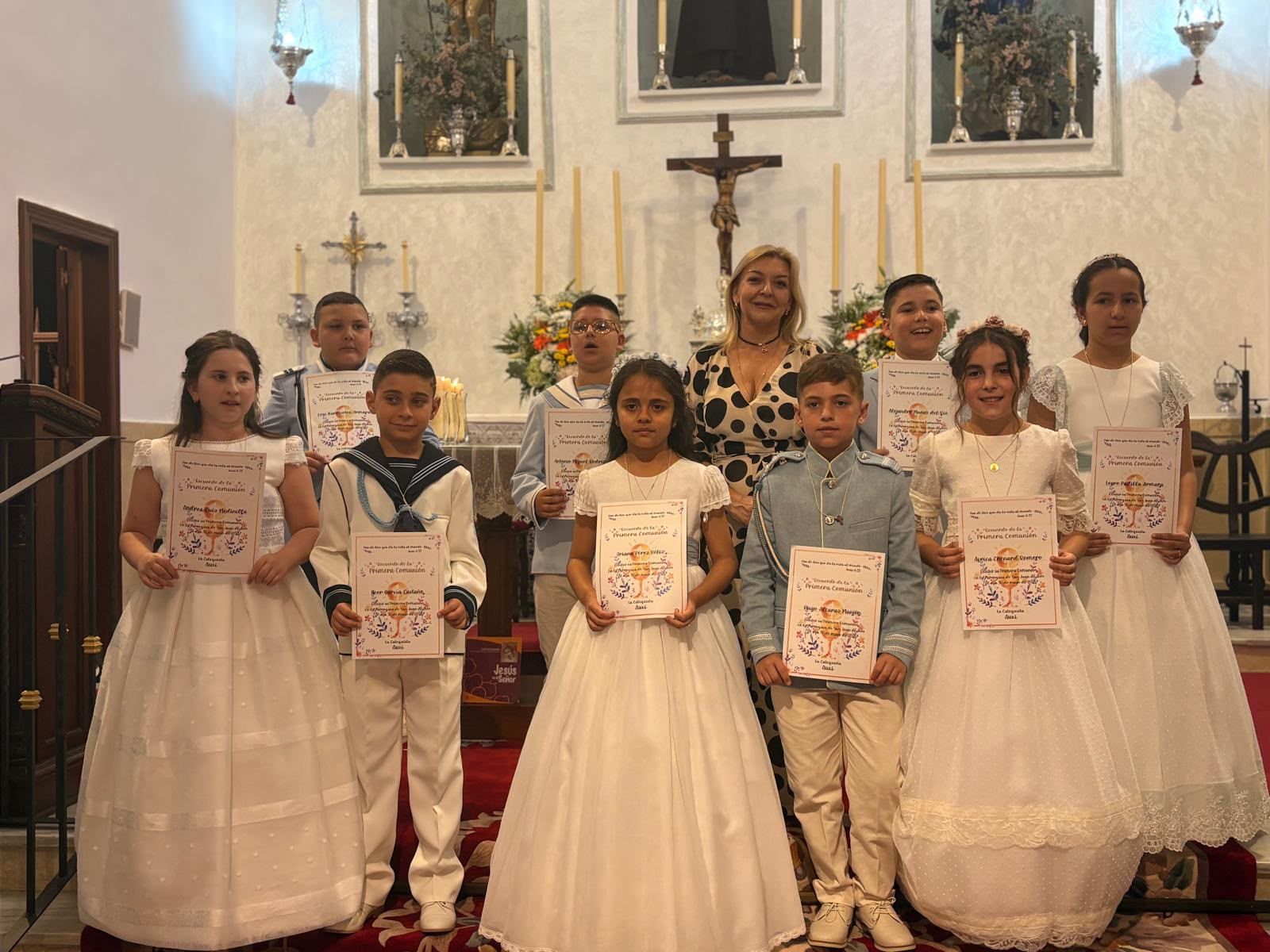 Comuniones en la Parroquia de San Juan de Dios