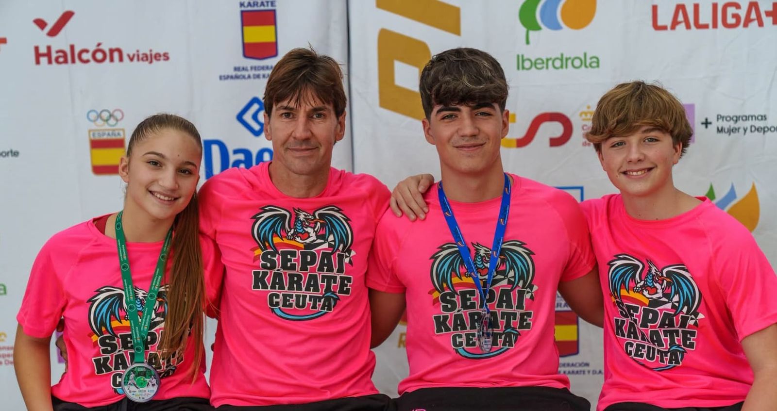 Dos medallas de plata del Sepai en la Segunda Liga Nacional de Kárate