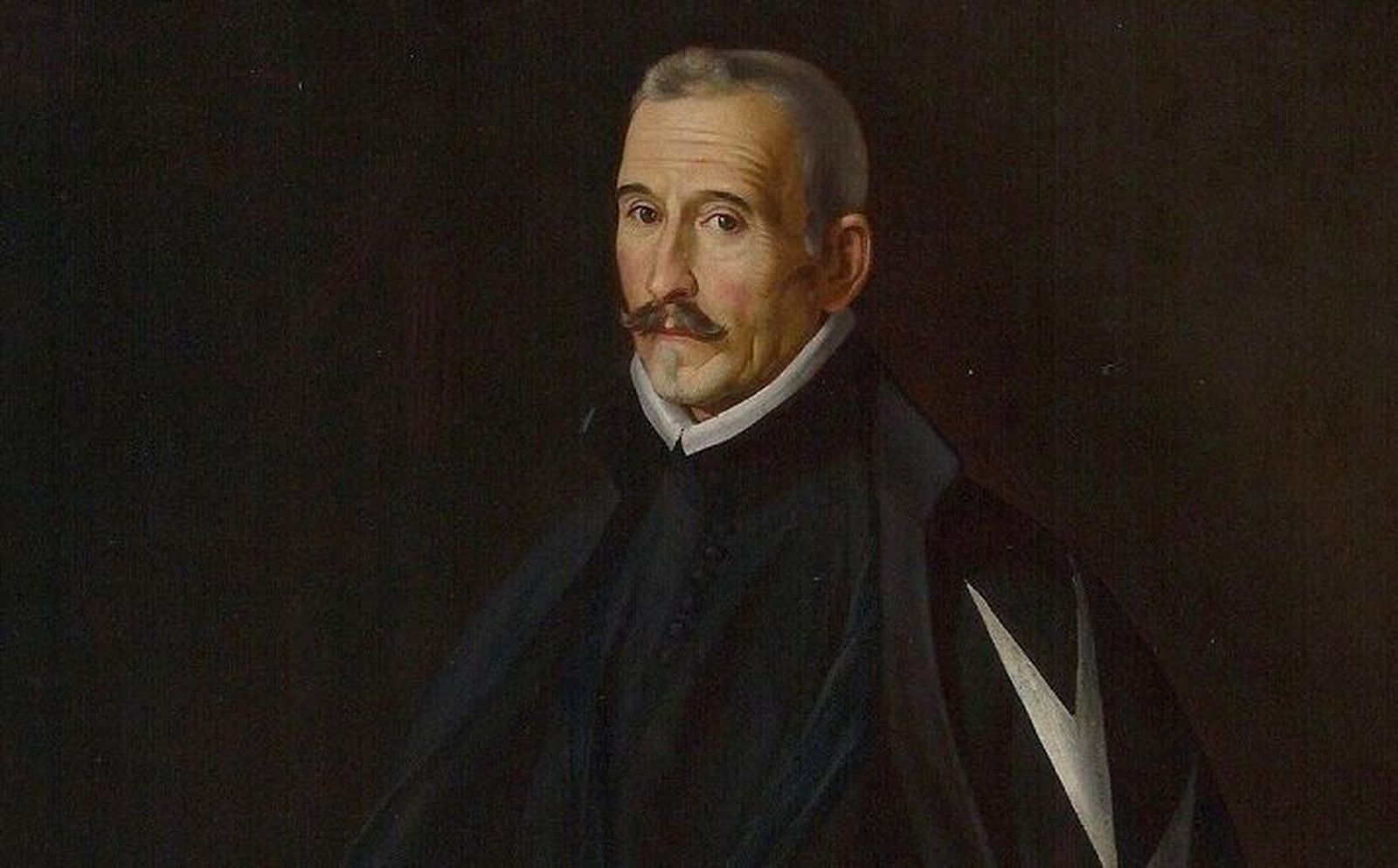 Retrato de Lope de Vega. Obra de Juan Van der Hamen y León. Rescatado del diario ABC.