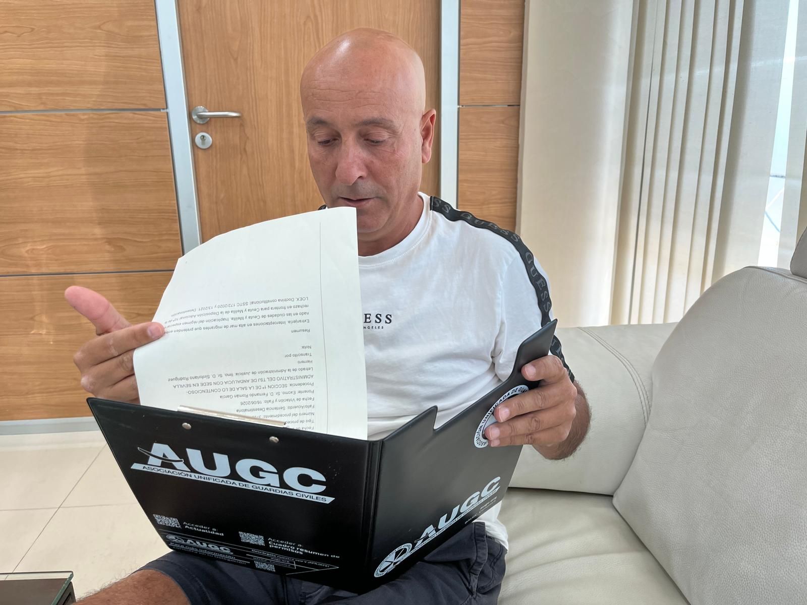 Rachid Sbihi, portavoz autonómico de AUGC