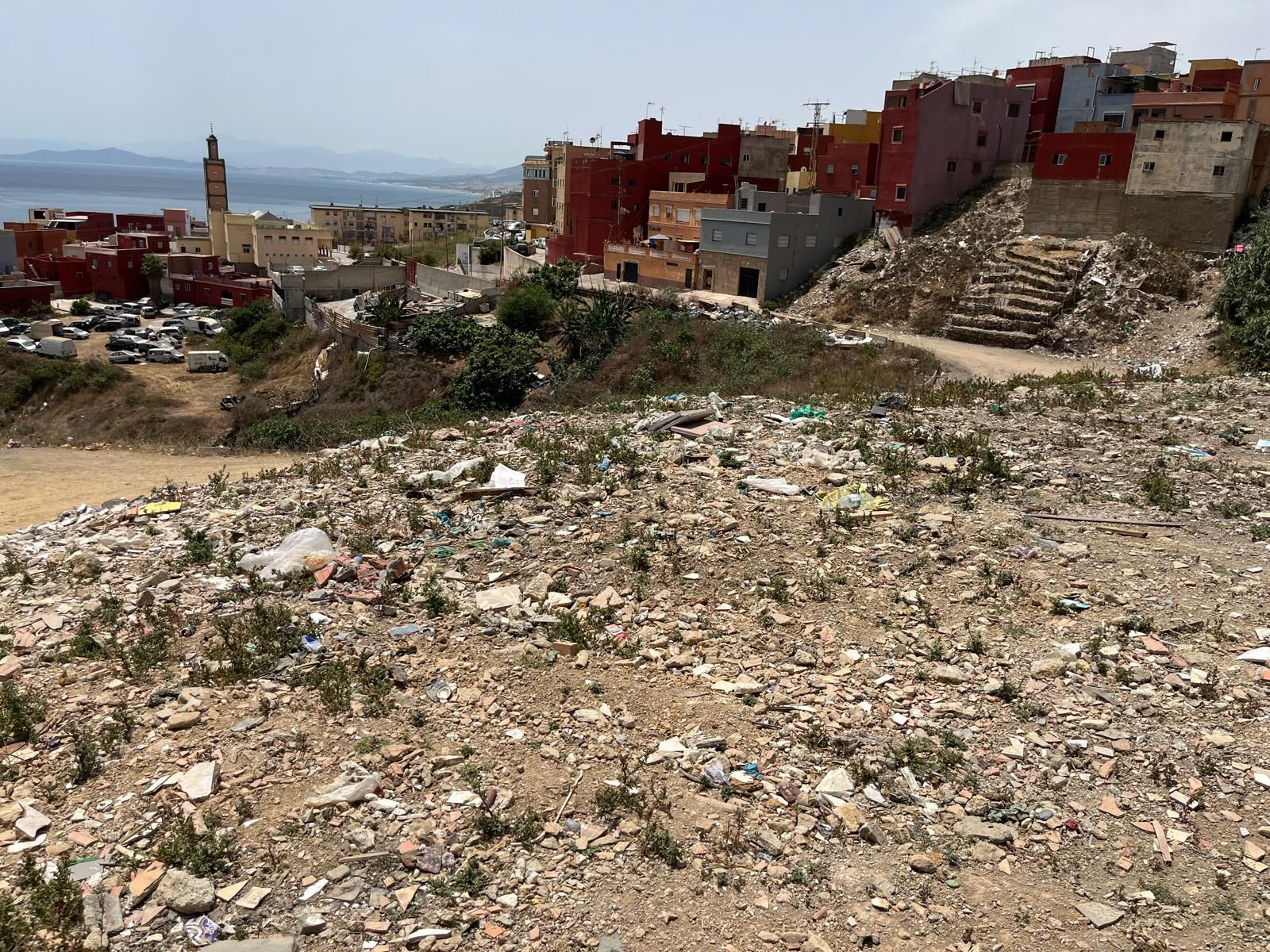 El terreno de Arcos Quebrados que está tasando la Ciudad y que recientemente ha sido limpiado